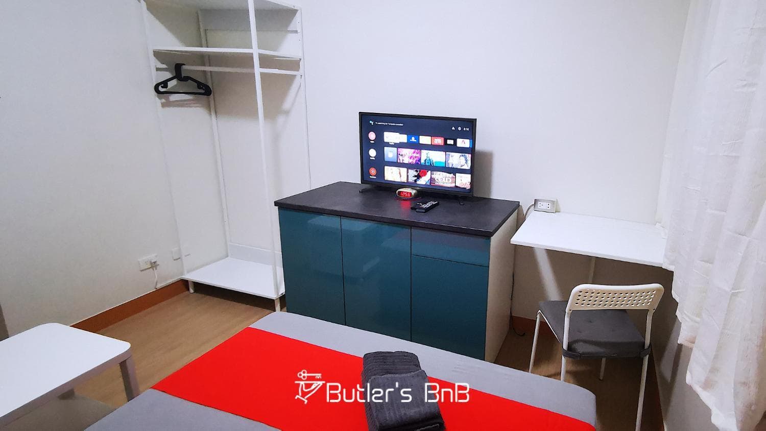 Hotel room at Butler's BnB @ Trees Residences QC Phil