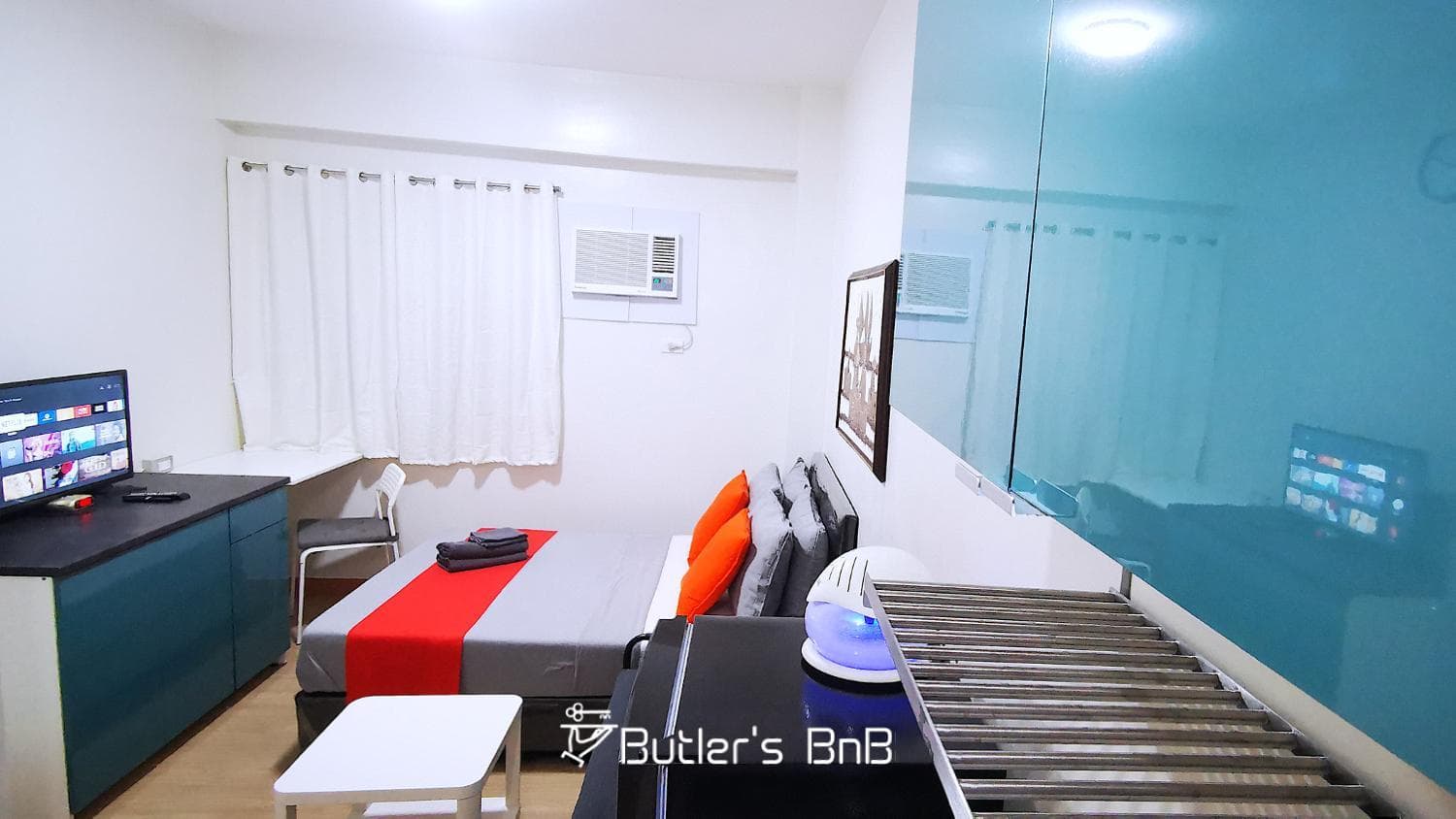 Hotel room at Butler's BnB @ Trees Residences QC Phil