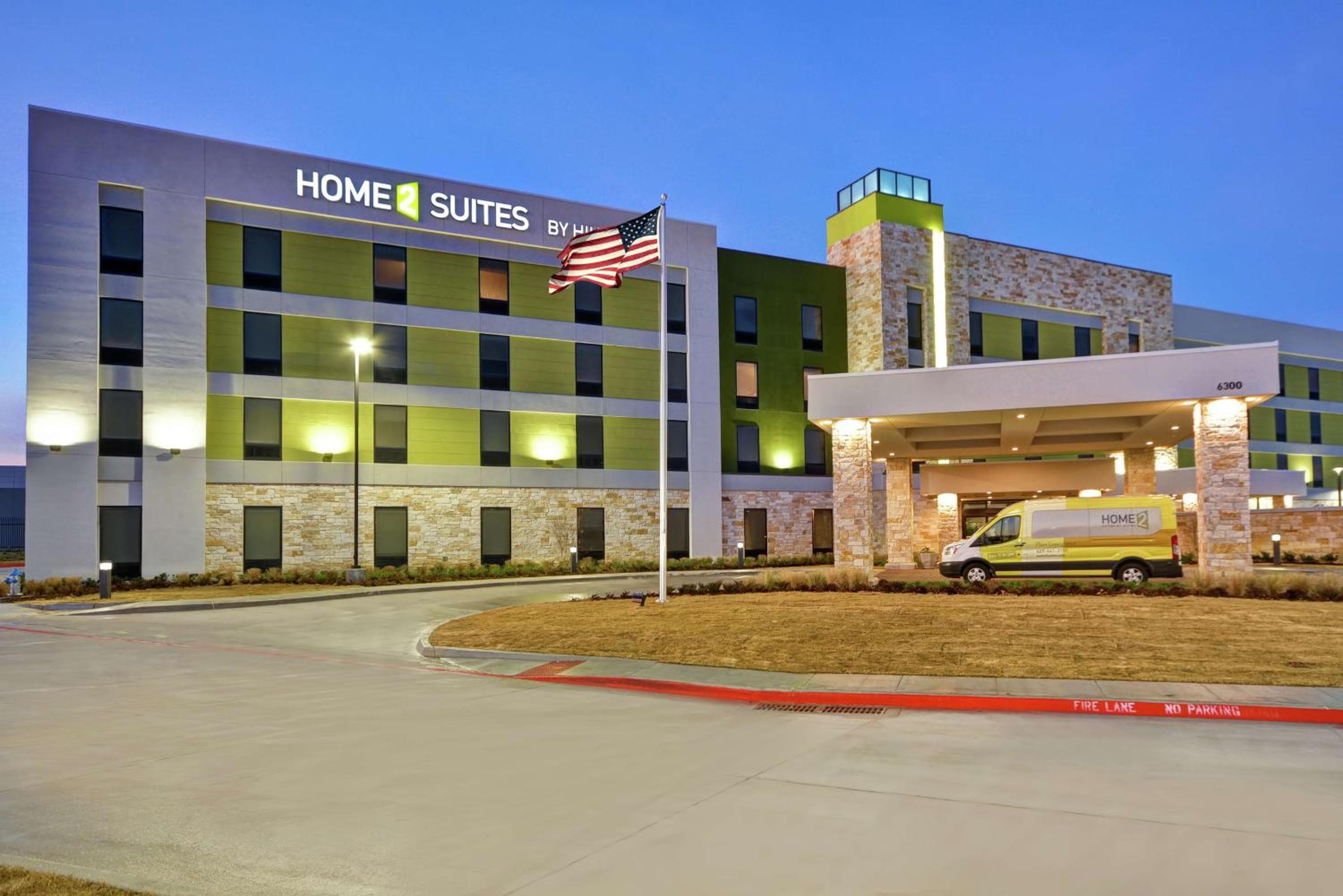 Building at Home2 Suites Plano Legacy West
