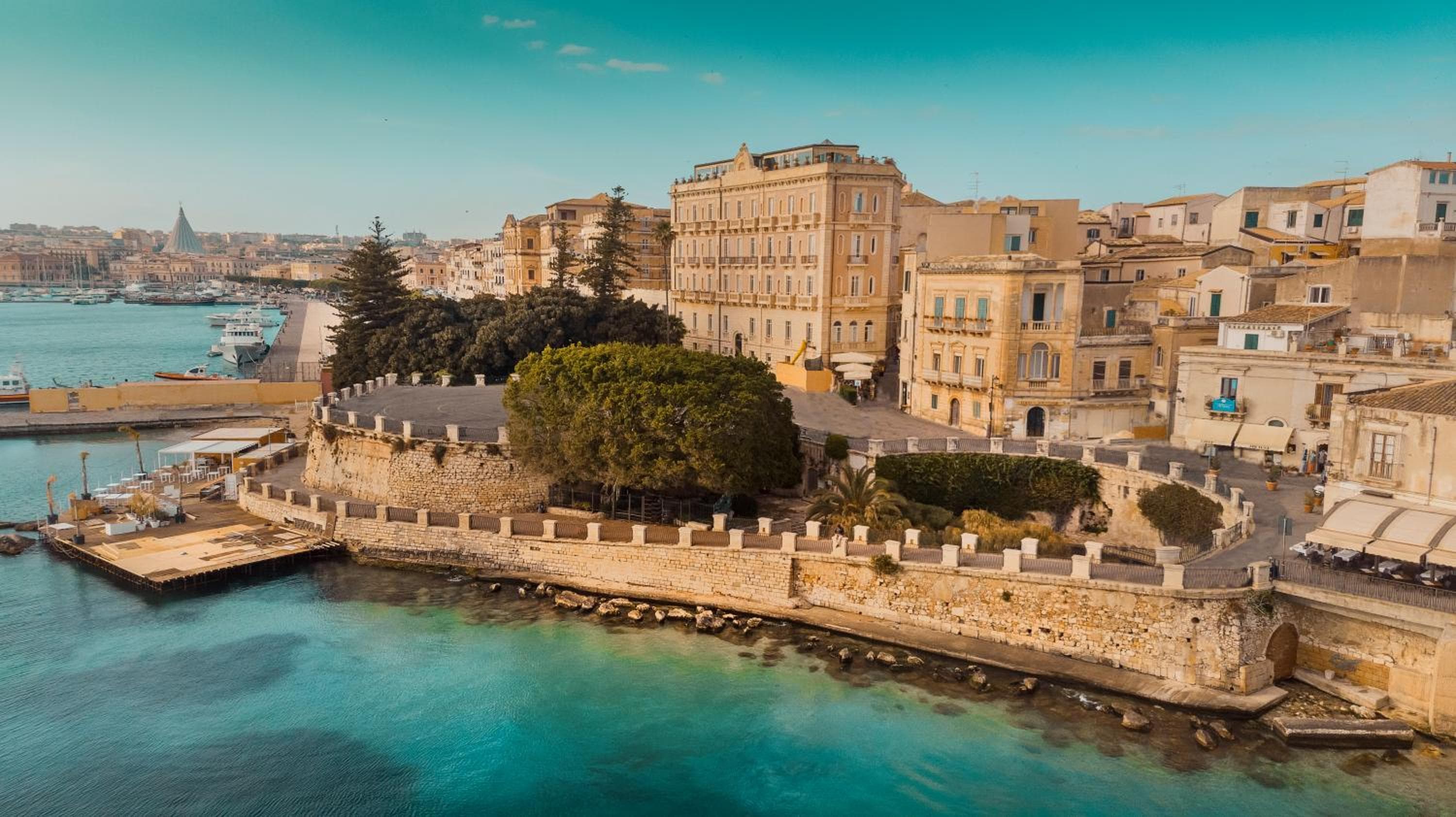 Panorama Alfeo, Siracusa