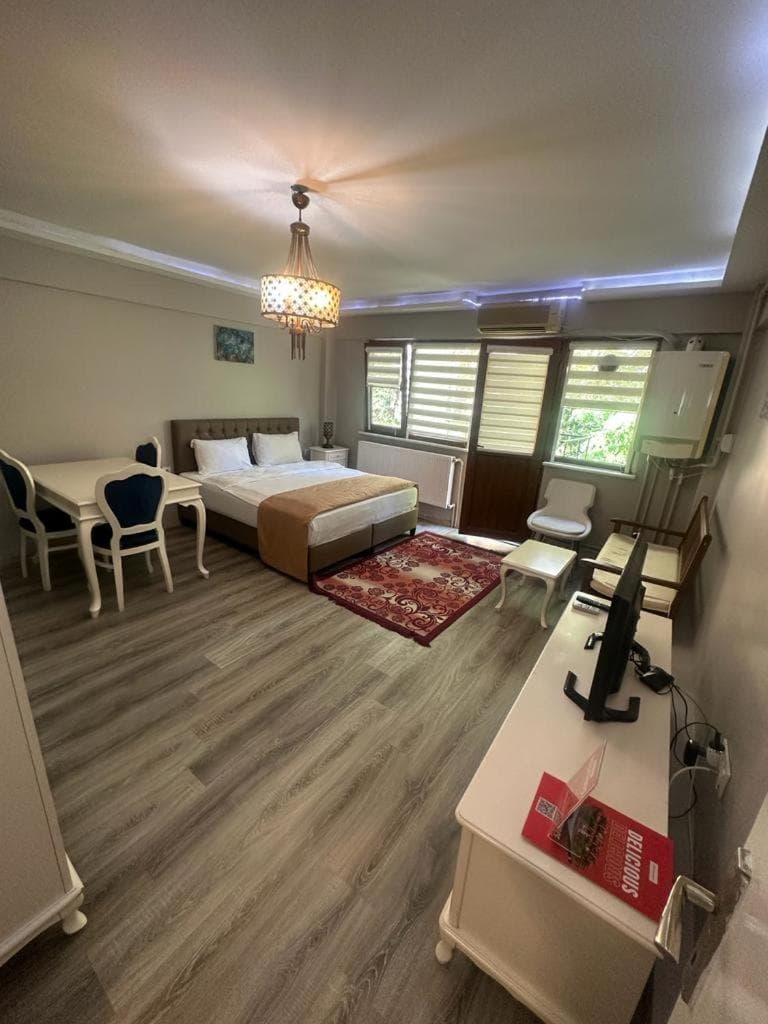 Hotel room at 1453Apartments