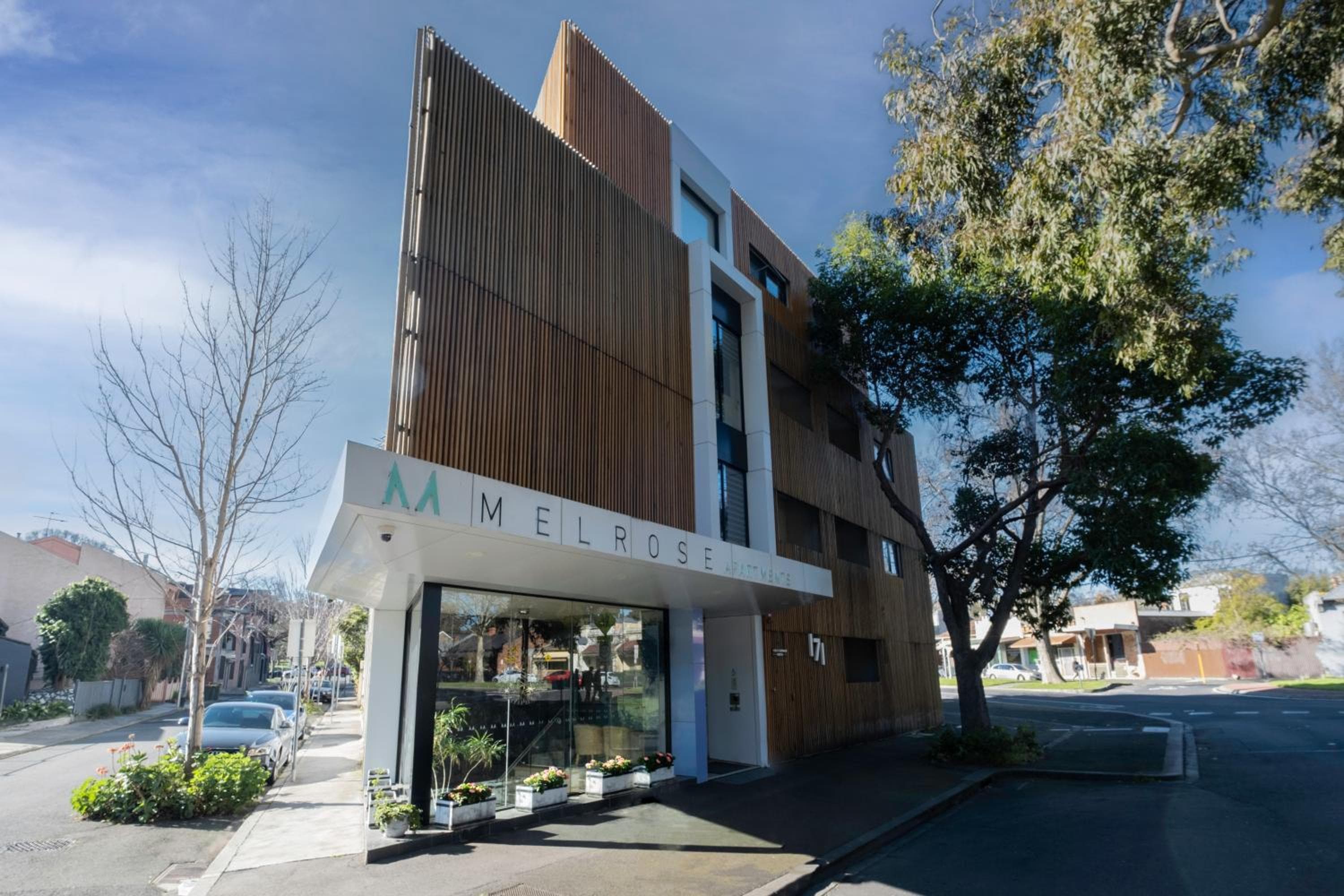 Building at Melrose Apartments
