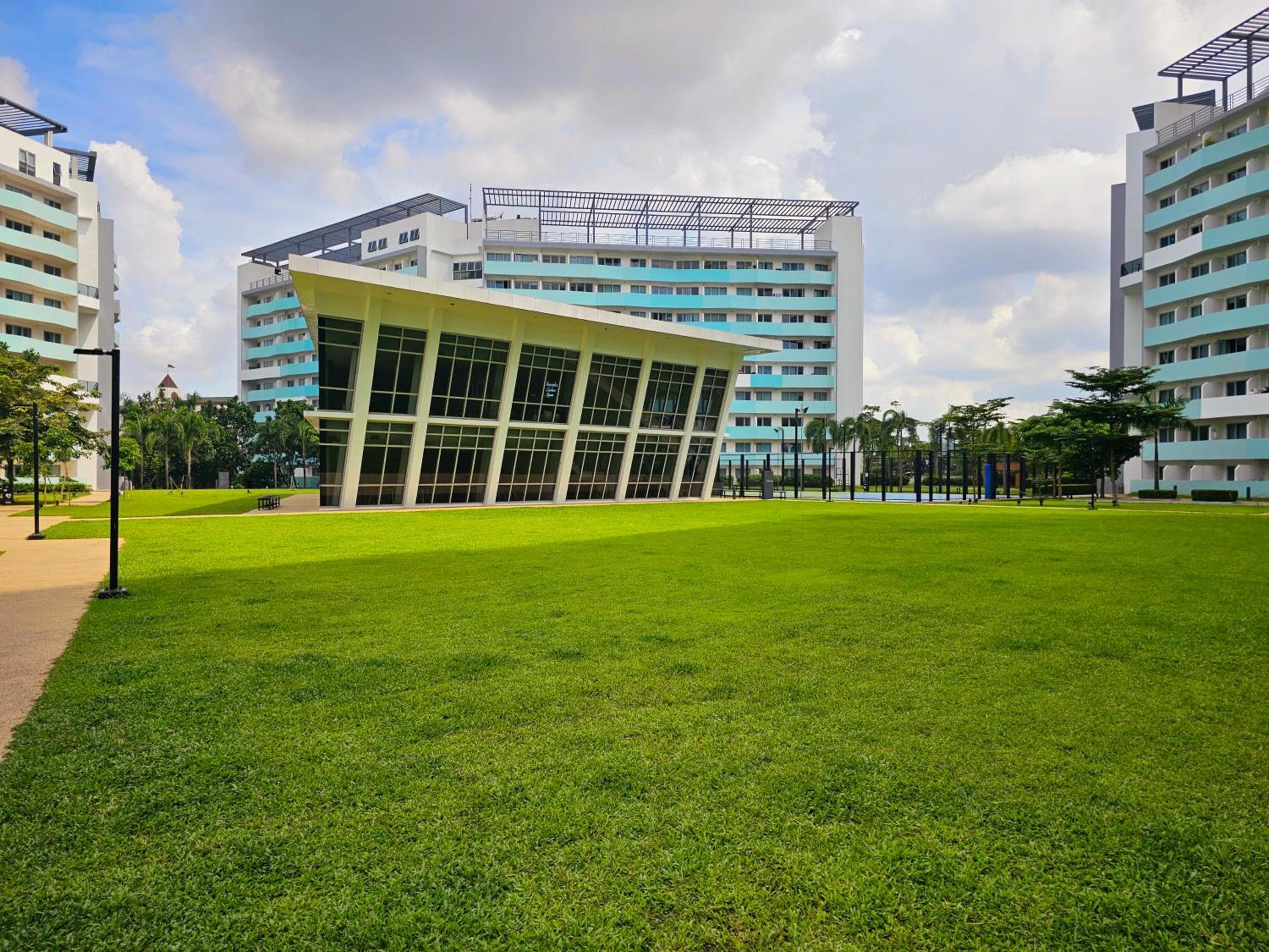 Building at Acellyne's Suites at The Residences at Commonwealth by Century
