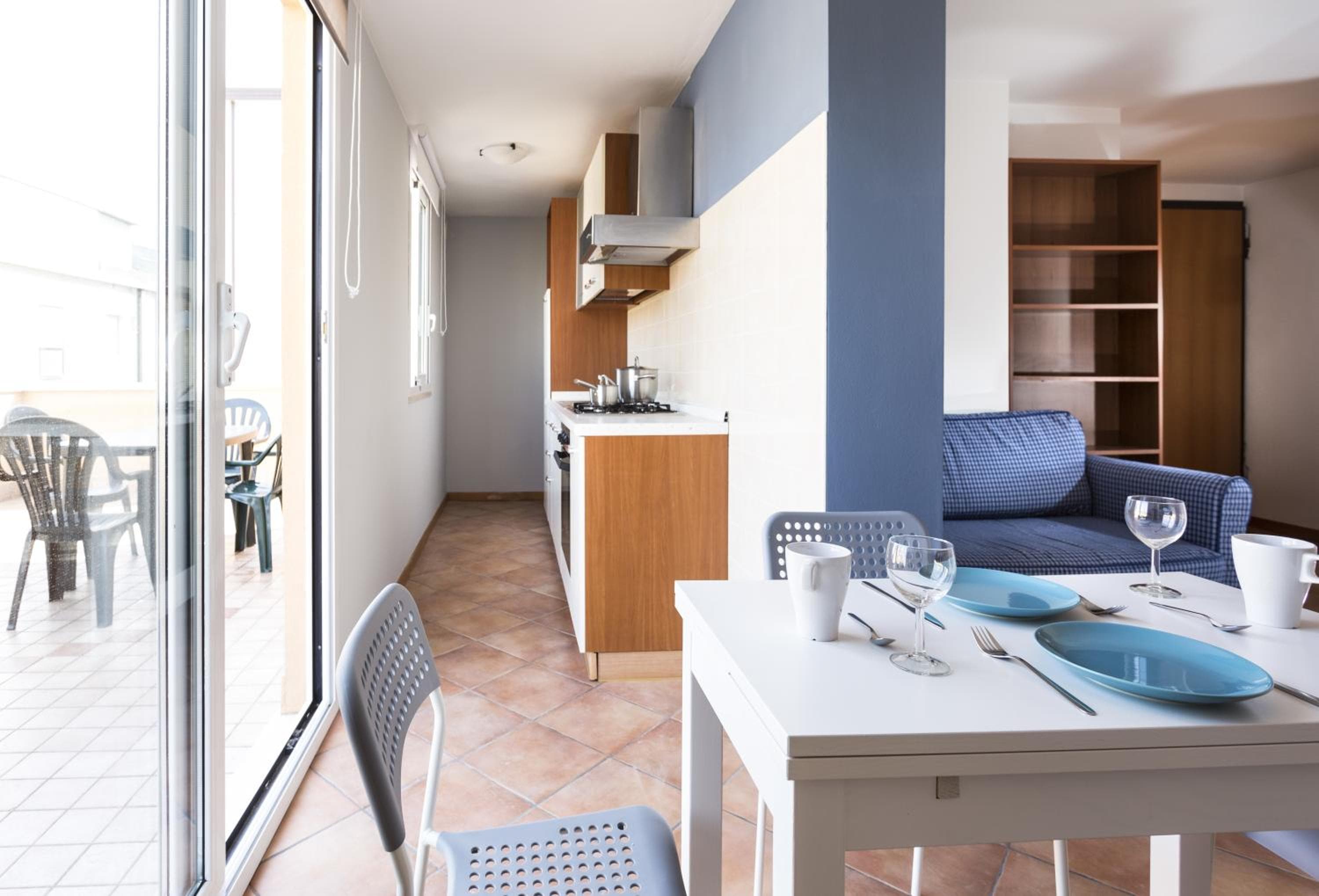 Kitchen at Residence Del Sole