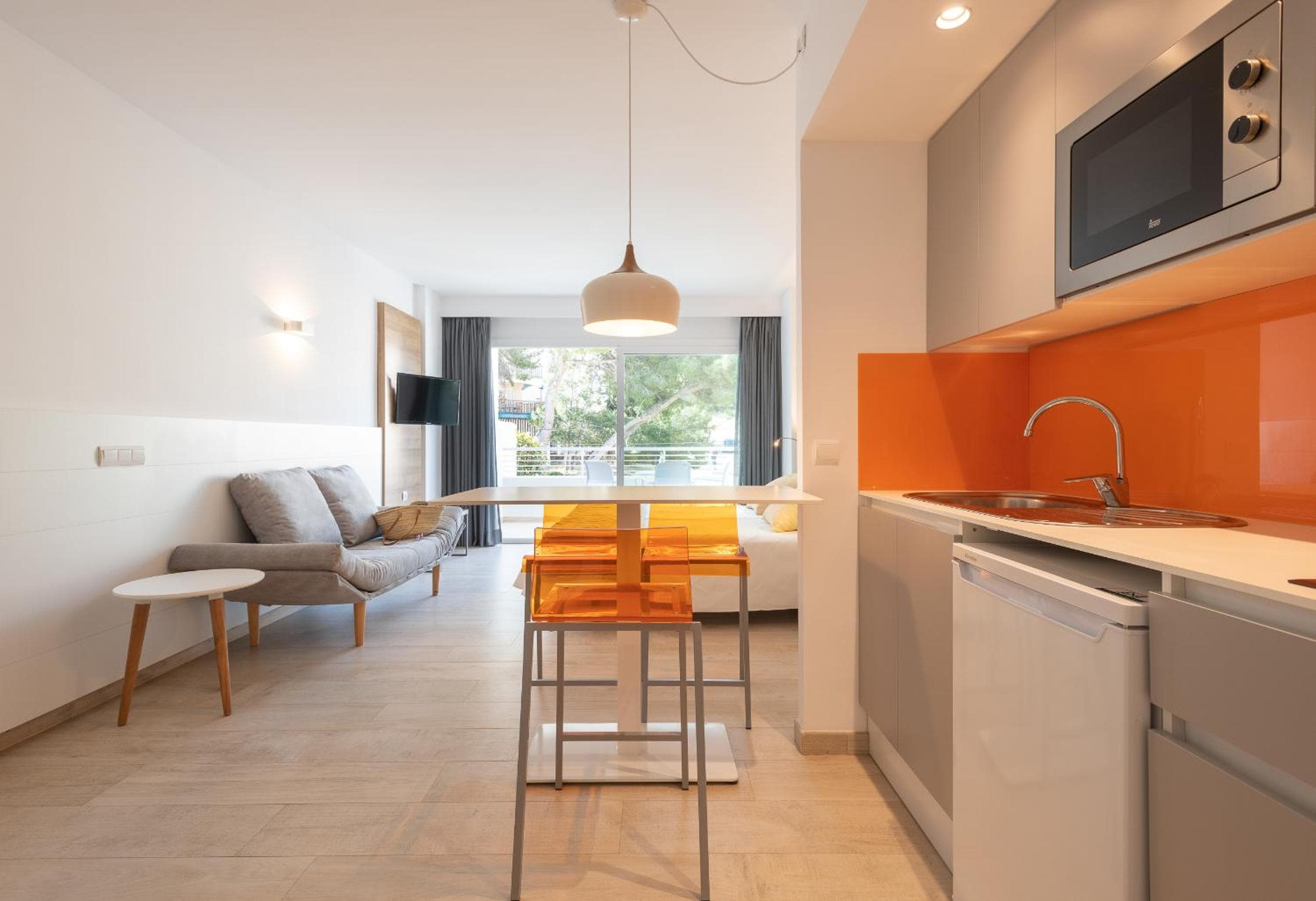Kitchen at Casablanca Apartments, Santa Ponsa