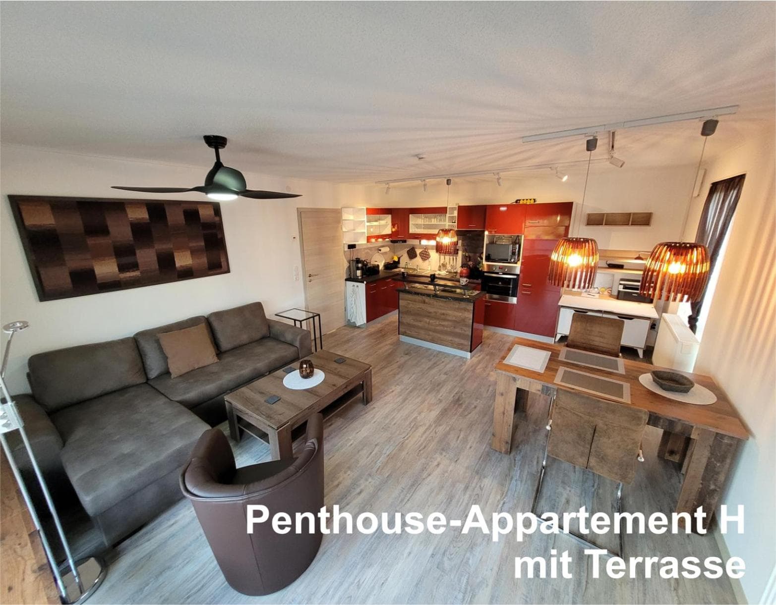 APARTMENTHAUS "AM KORNFELD" - 10 Gästewohnungen mit 1-3 Schlafzimmern, 40 Betten, Raucherbalkon, Reinigungs- & Wäscheservice, Grillgarten, Parkplatz, photo 5