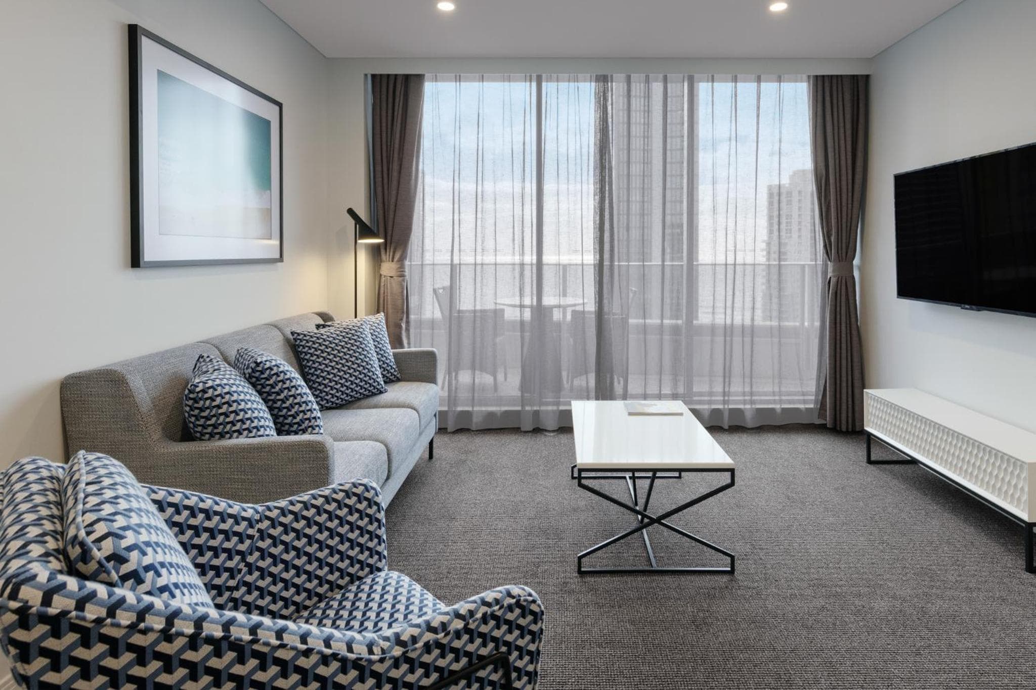 Hotel room at Meriton Suites Broadbeach