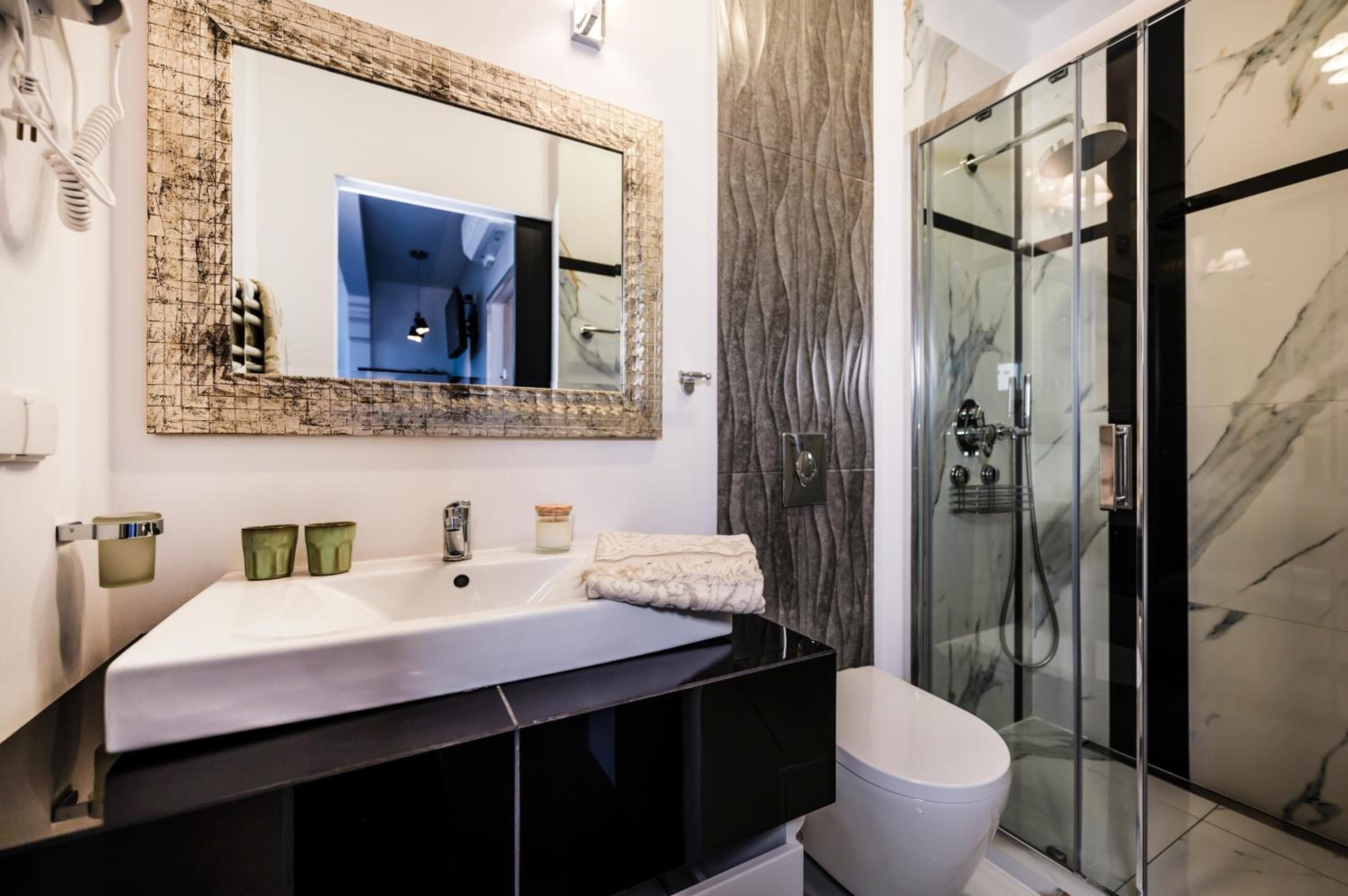 Bathroom at Aparthotel Maargick