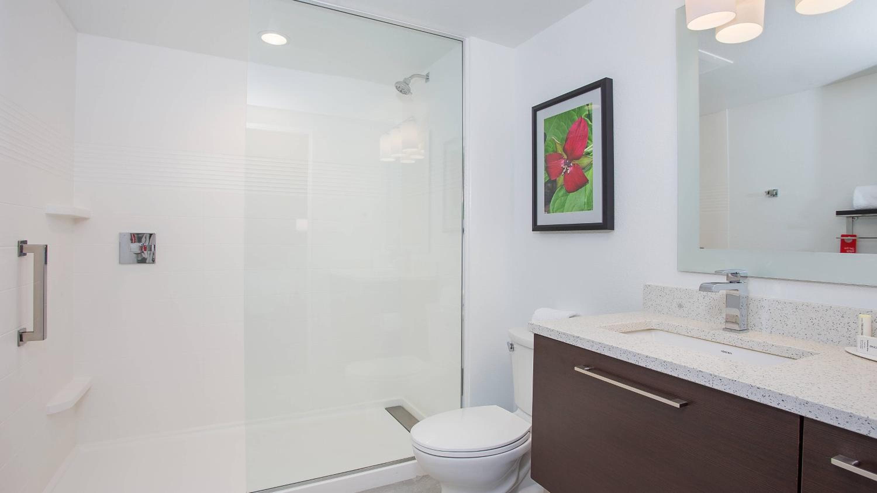 Bathroom at TownePlace Suites by Marriott Knoxville Oak Ridge