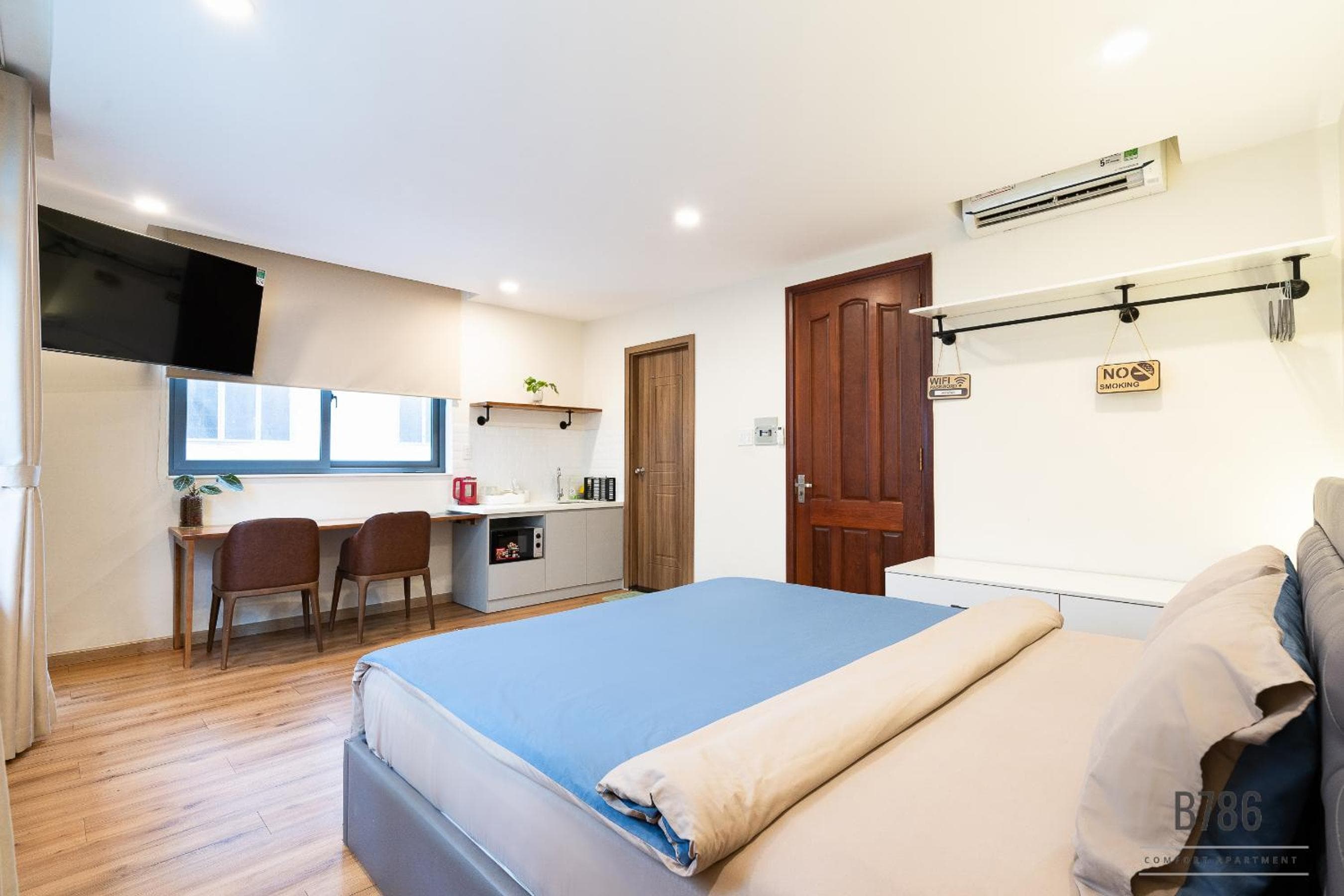 Hotel room at B786 Airport Apartment