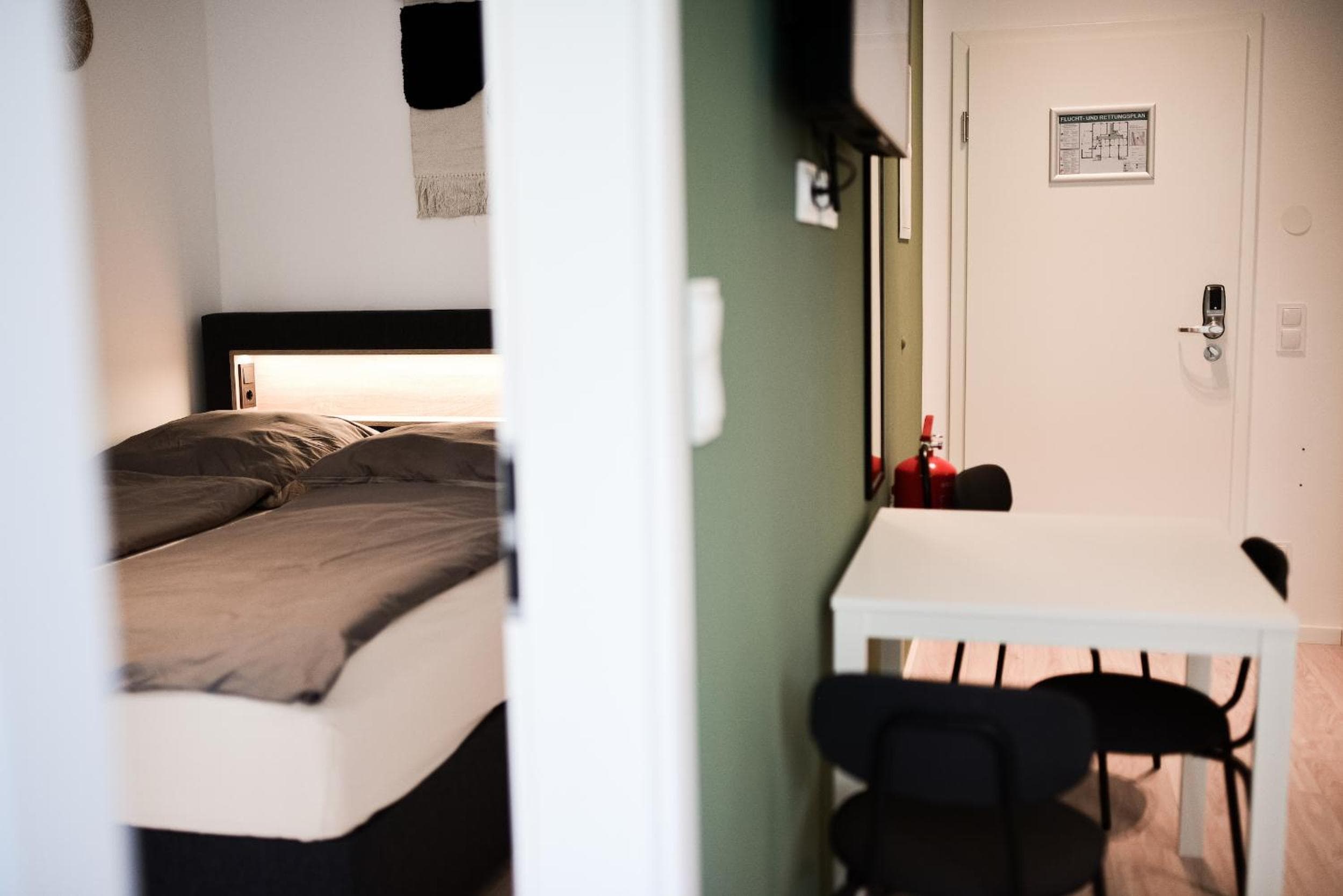 Hotel room at Homaris Apartments Elmshorn