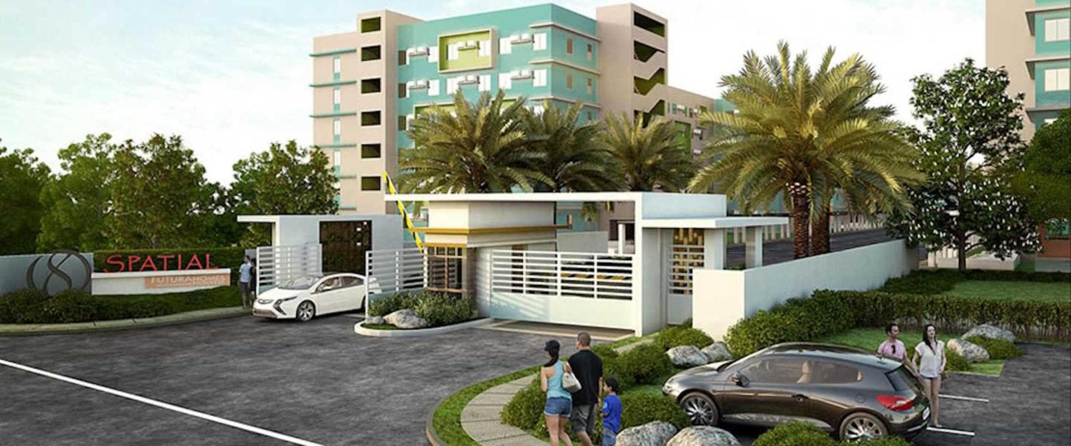 Building at New 8 Spatial Davao Smart Studio Unit Netflix Wi-Fi Amazon Voice Controlled Lights