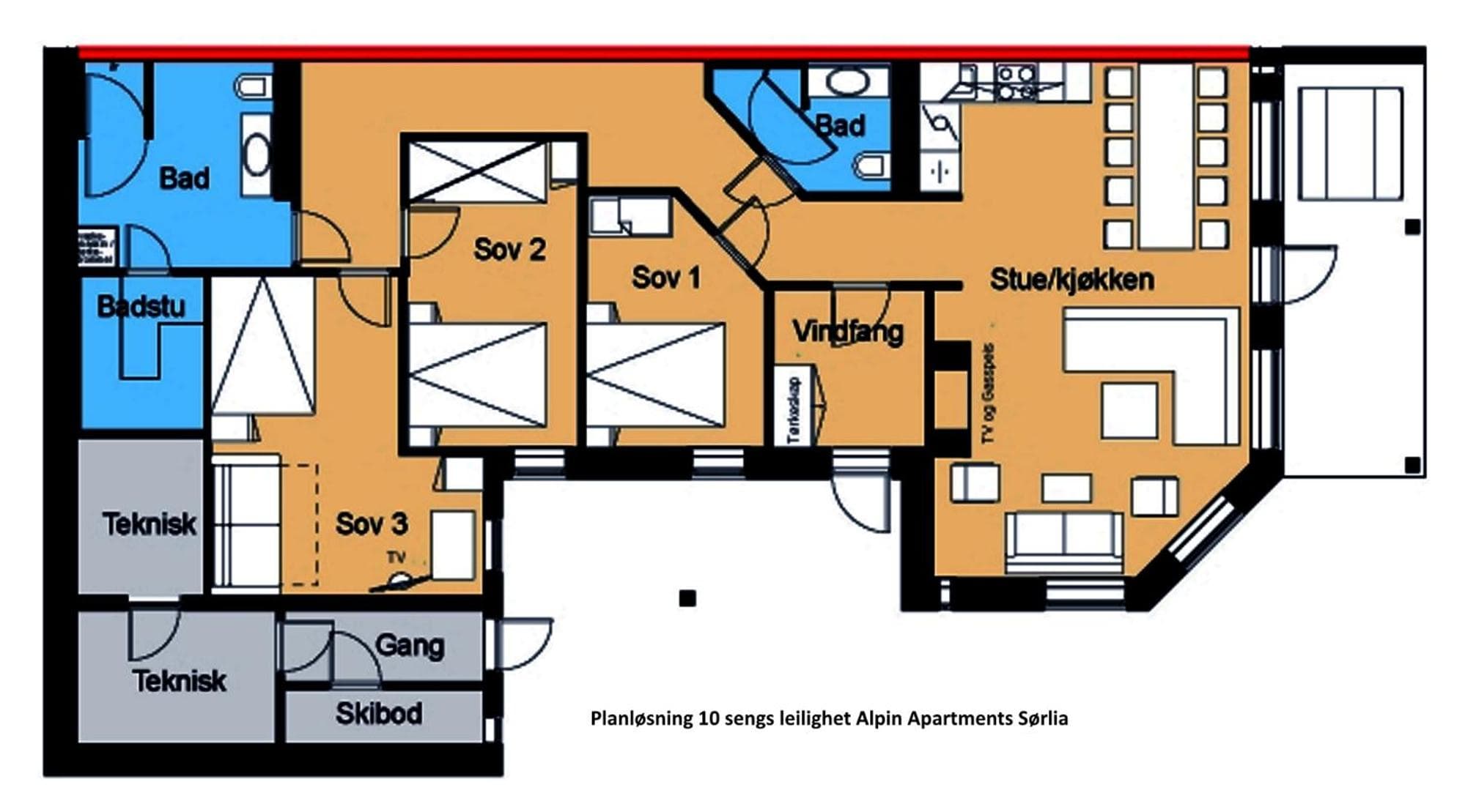 Alpin Apartments Sørlia, Hafjell, photo 5