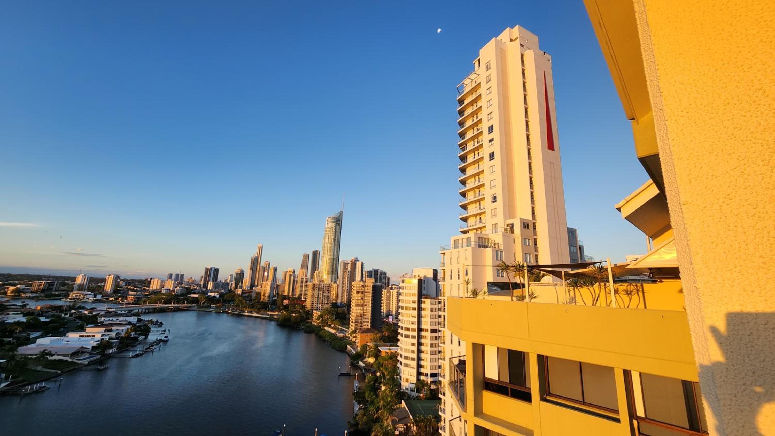 Building at Penthouse in Surfers Hawaiian Holiday Apartments