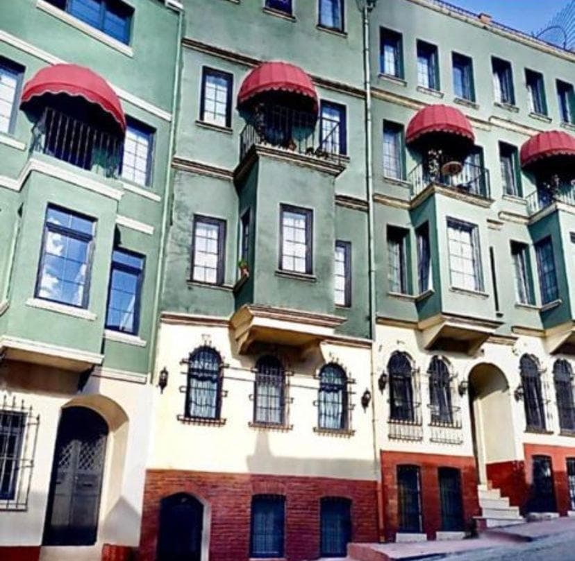 Building at The Red Tent Social Hostel