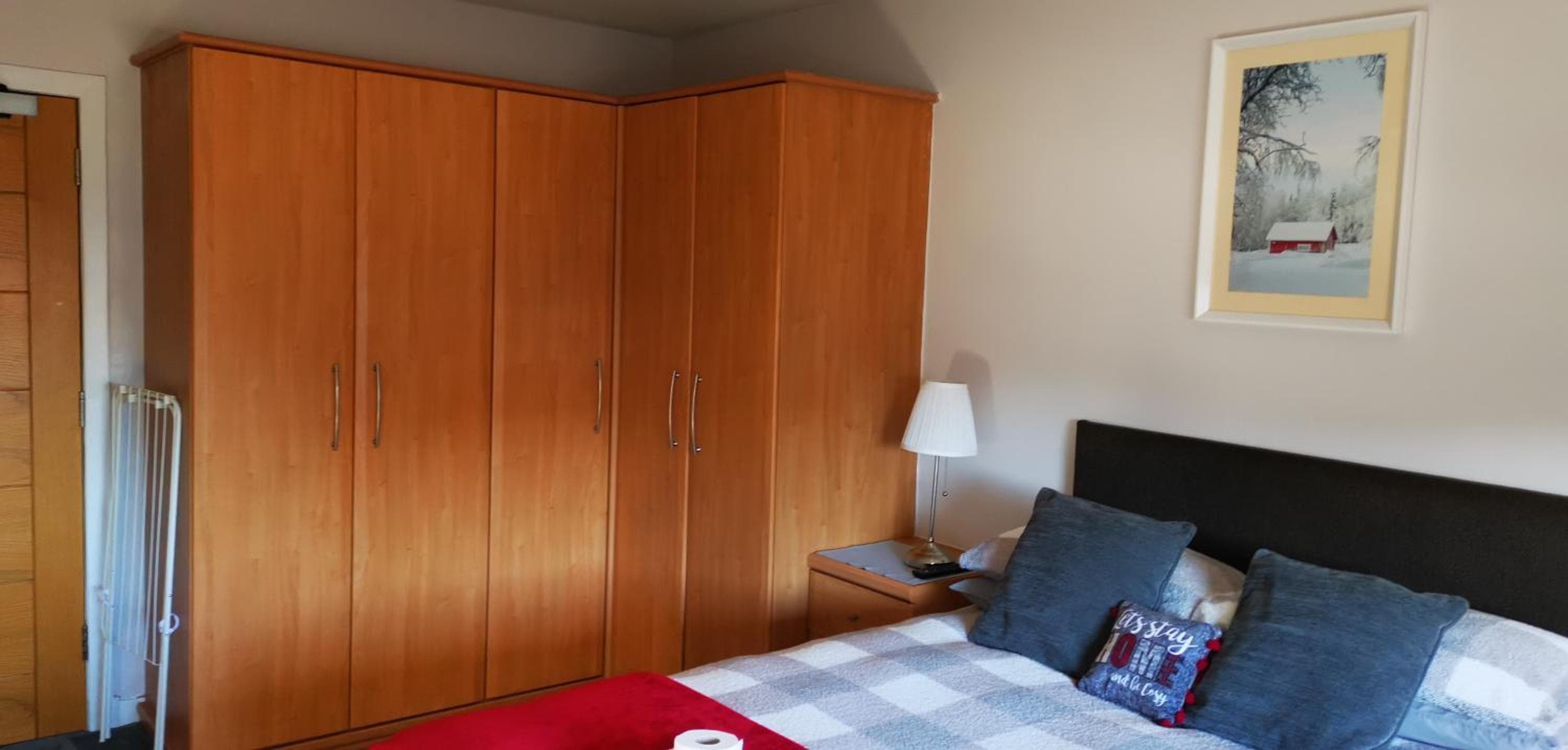 Hotel room at Newtown Apartments