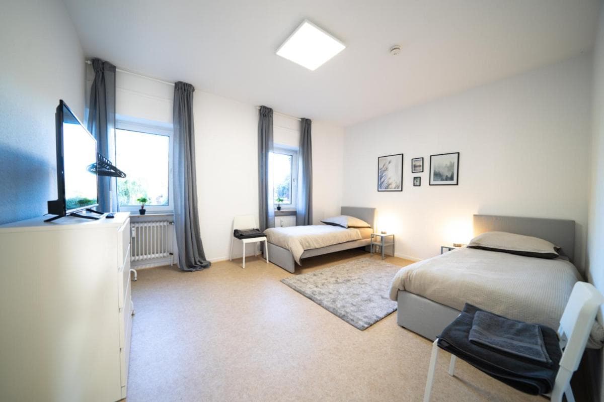 Hotel room at DWK: Monteurwohnung Koblenz
