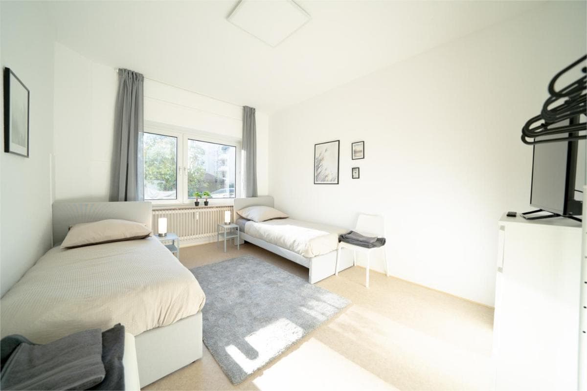 Hotel room at DWK: Monteurwohnung Koblenz