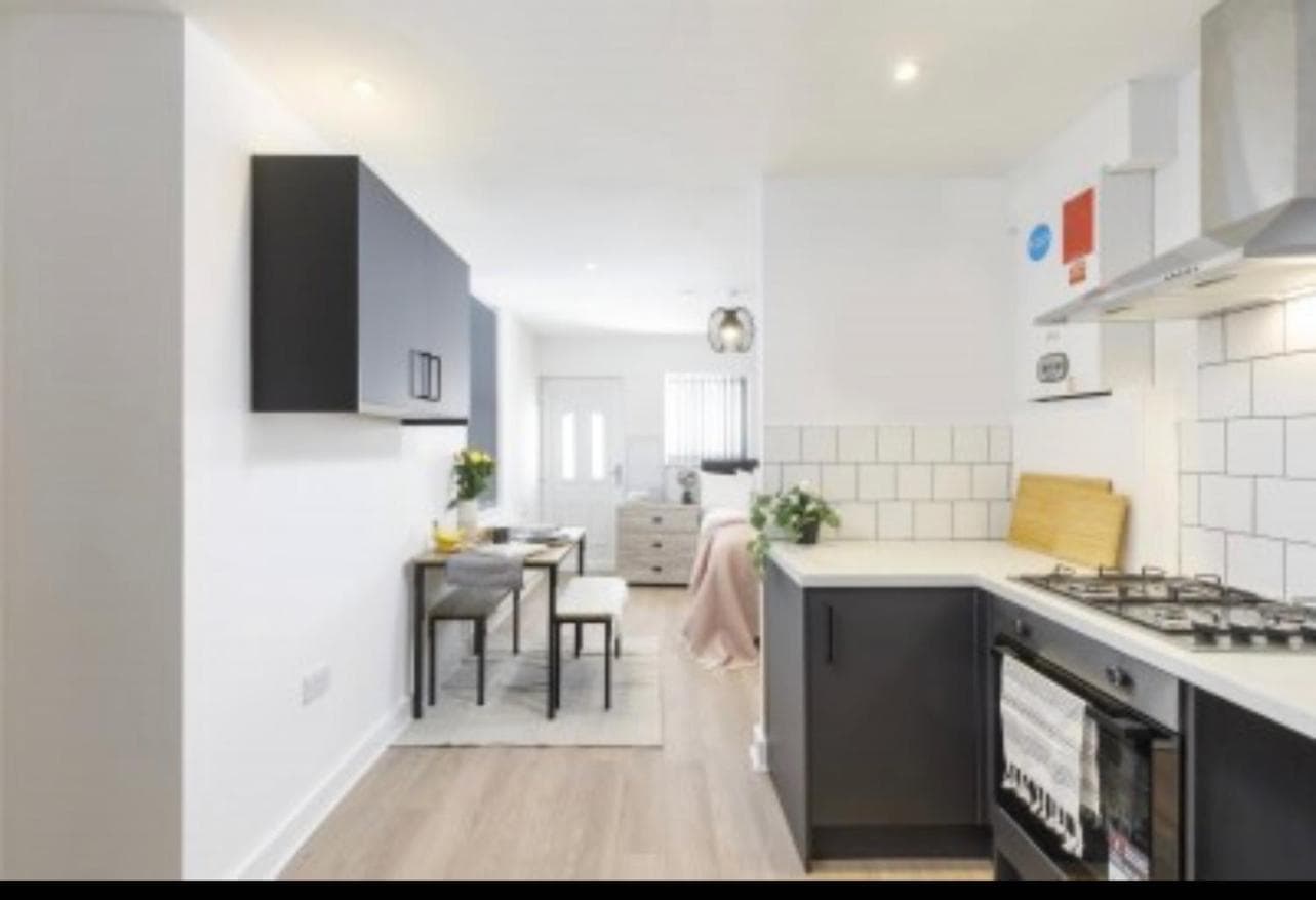 Kitchen at The Residency rooms Liverpool