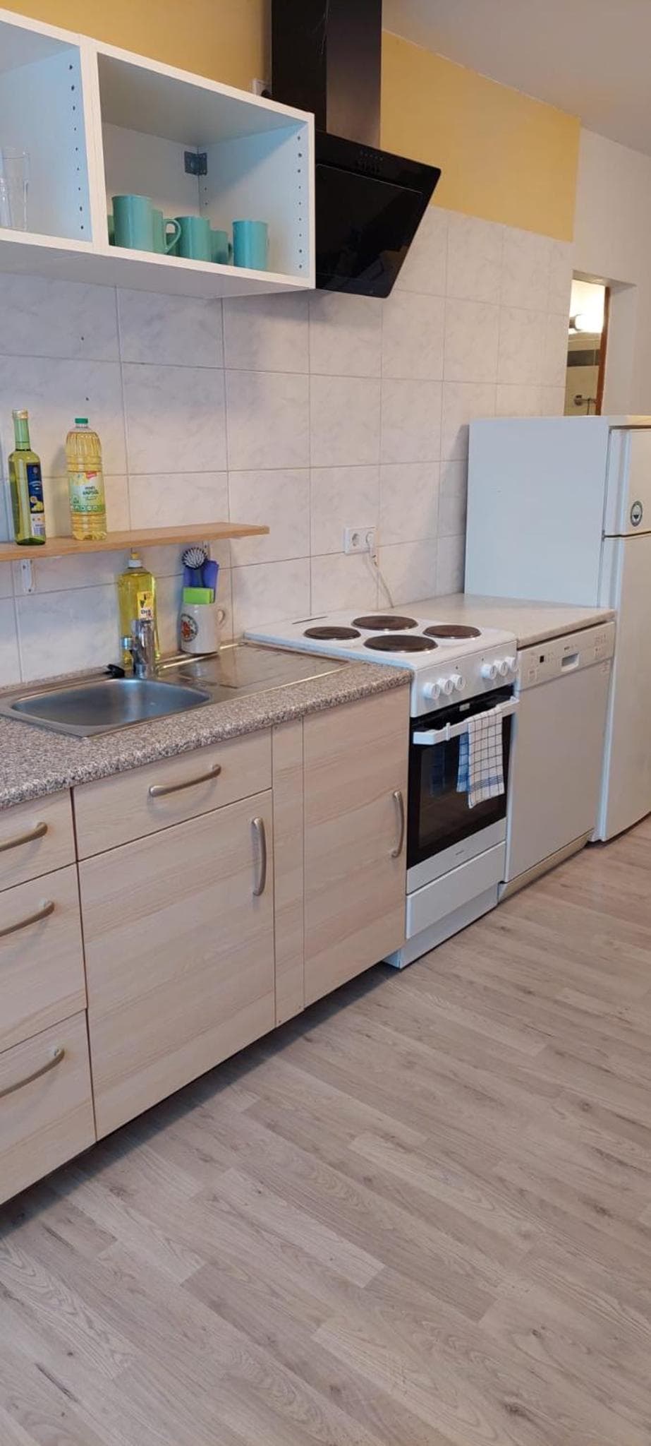 Kitchen at Schulungszentrum Töplitz