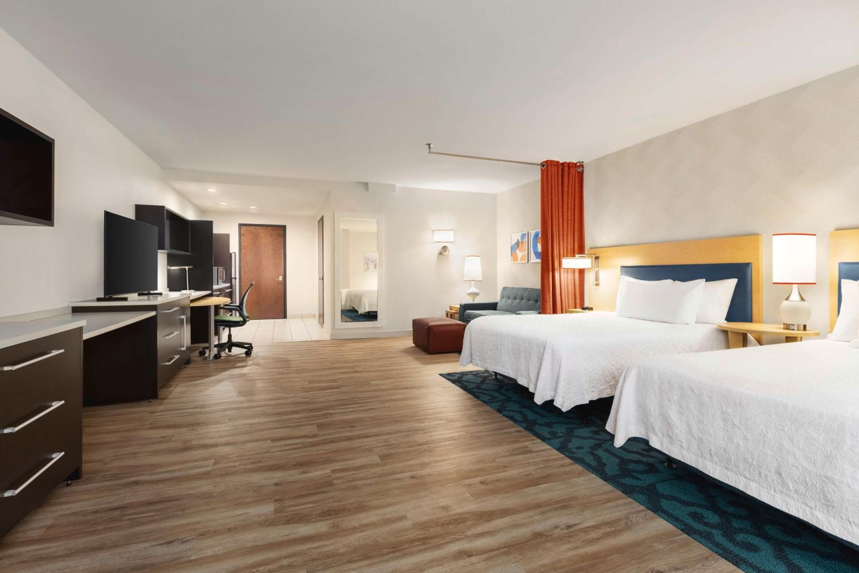 Hotel room at Home2 Suites Long Island City/Manhattan View
