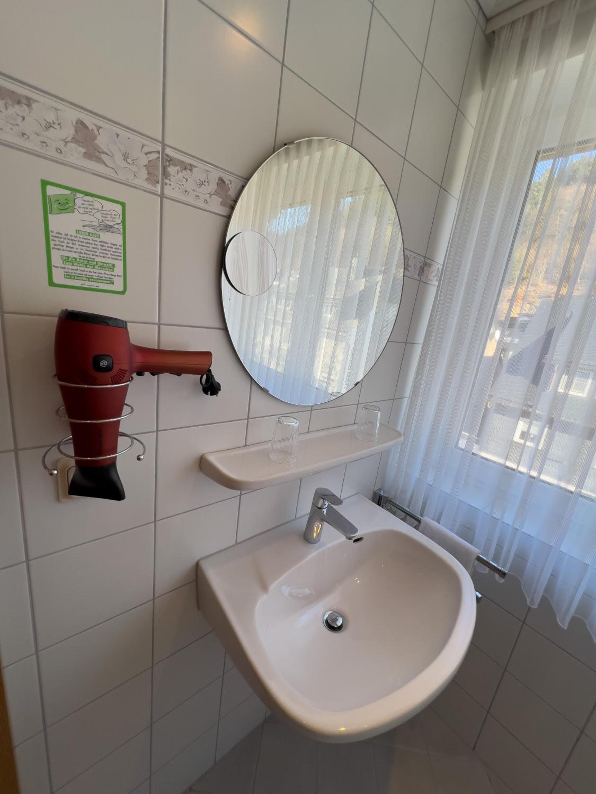 Bathroom at Hotel Haus Christel