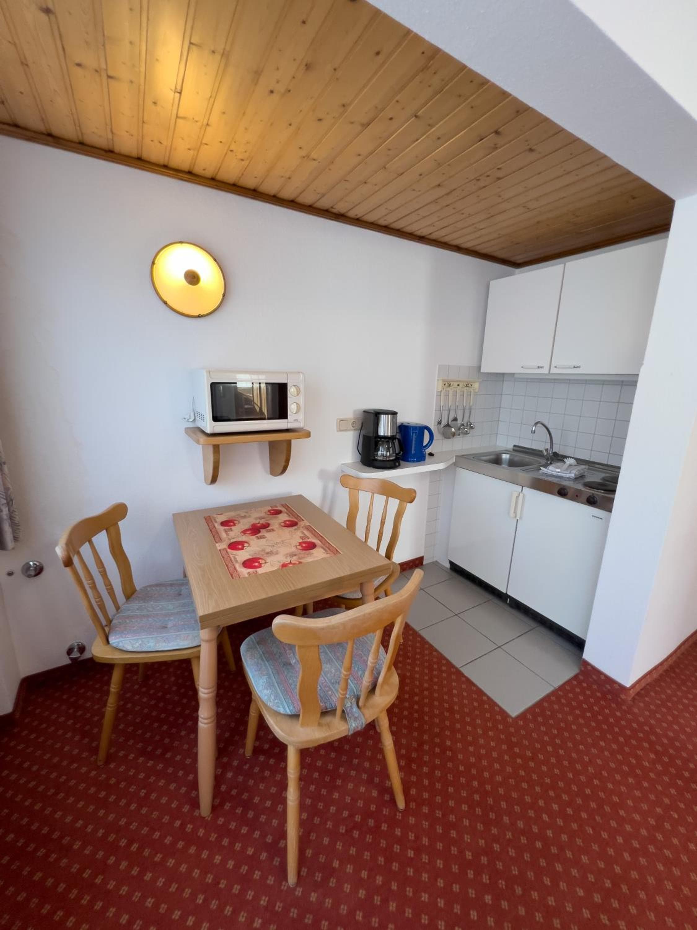Kitchen at Hotel Haus Christel