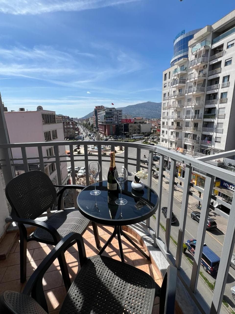 Horizont Apart-Hotel & City Center Balcony View, Shkodër