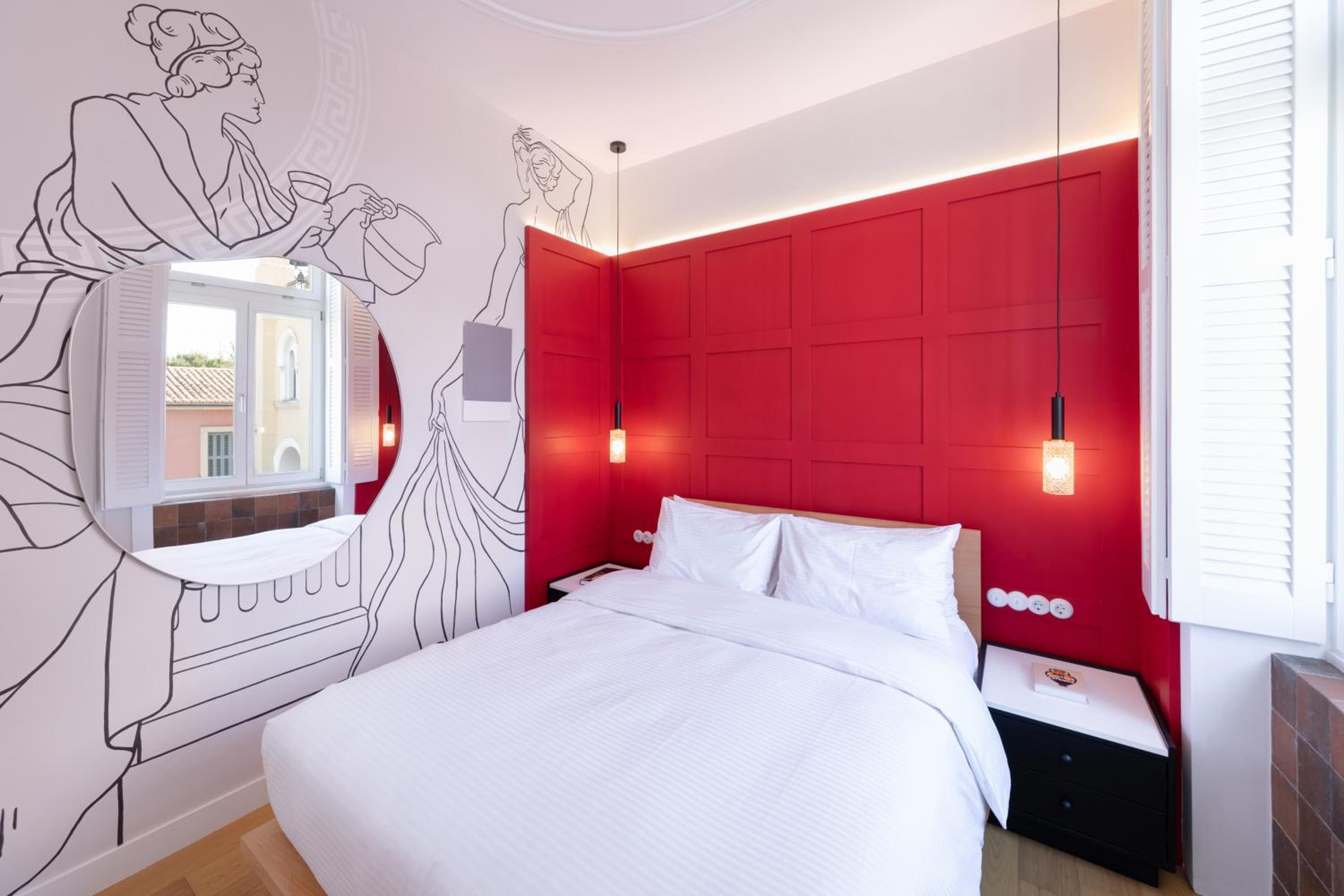Bedroom at Agora Suites