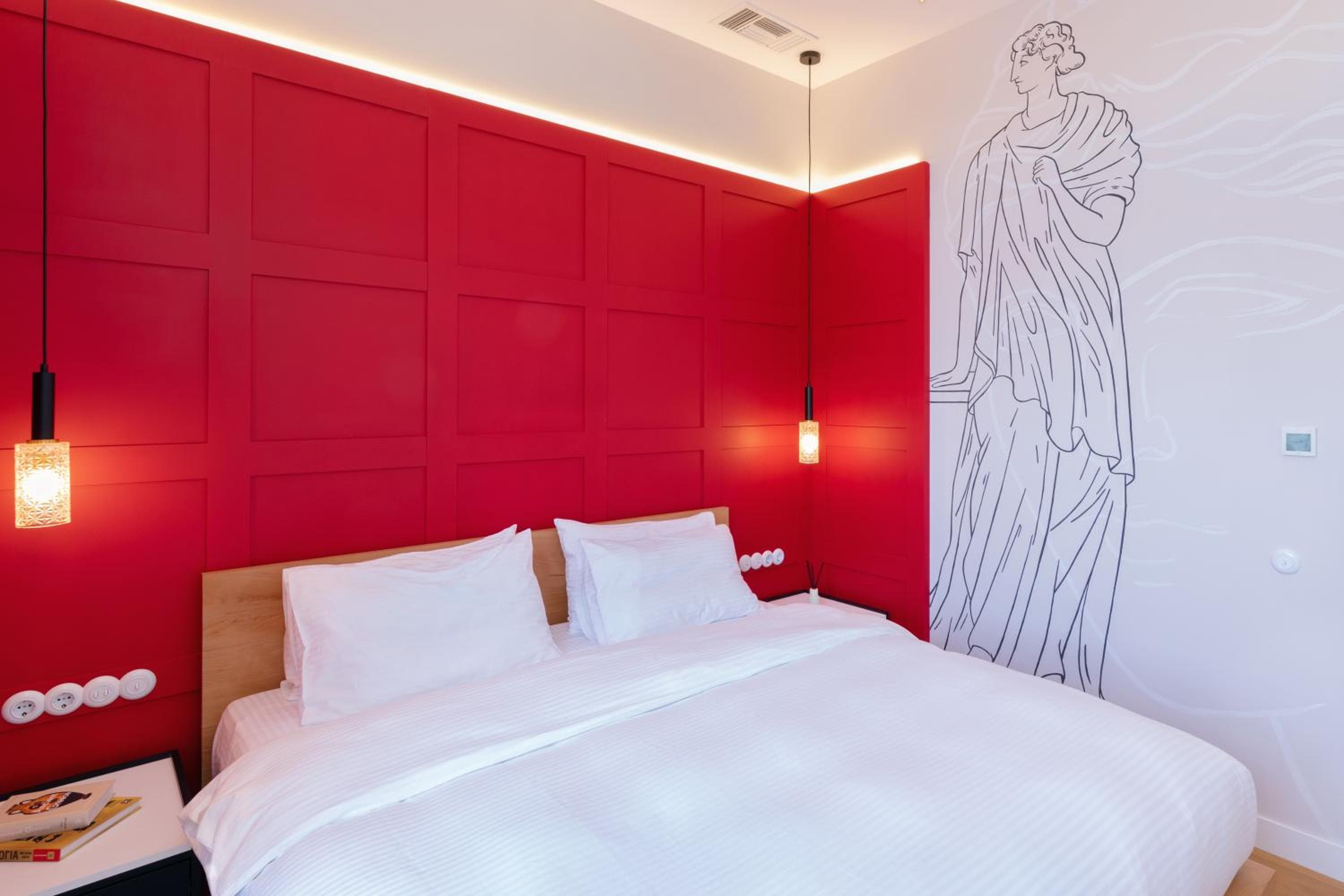 Bedroom at Agora Suites