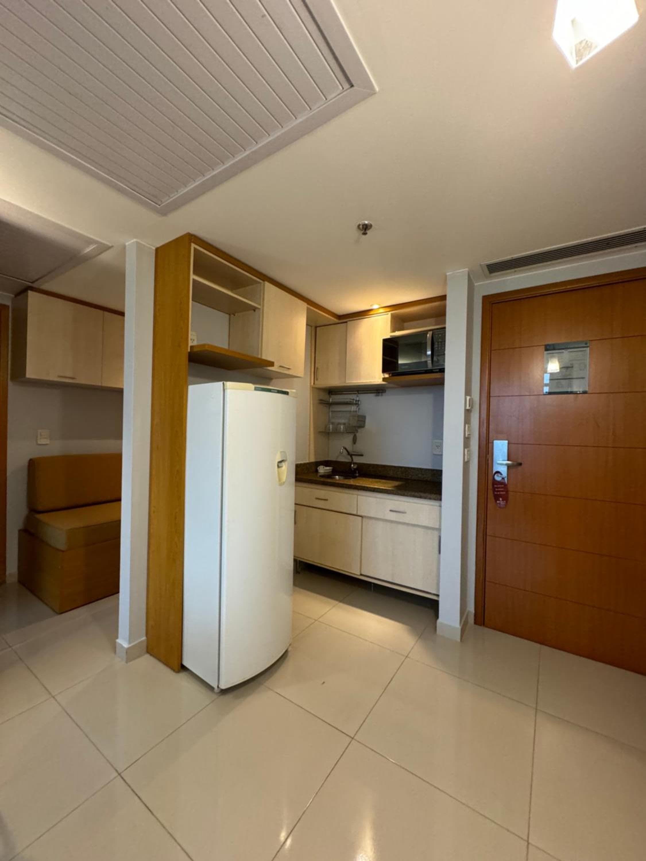 Kitchen at Flat Brasil 21