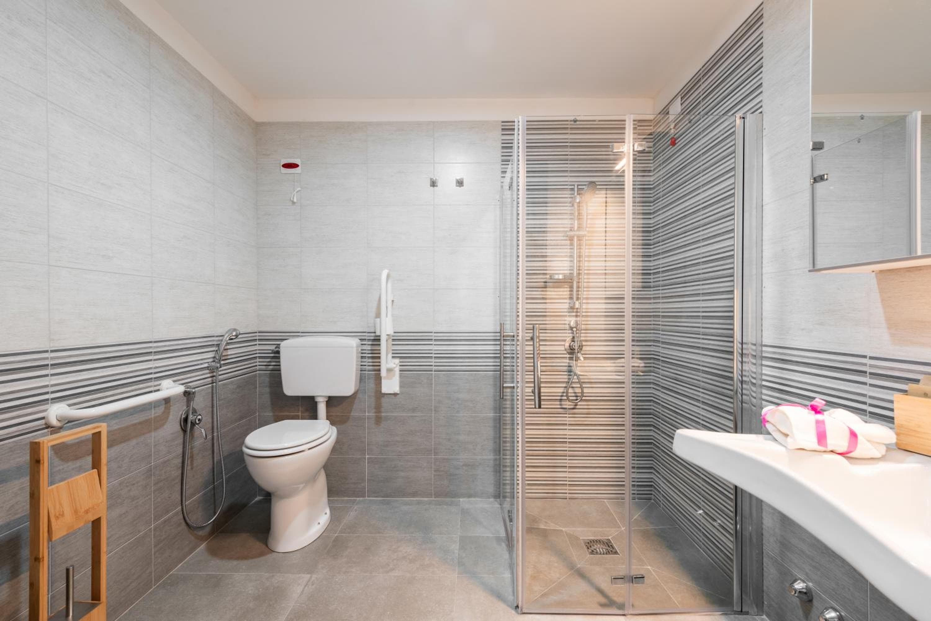 Bathroom at Ottavia Residence Roma