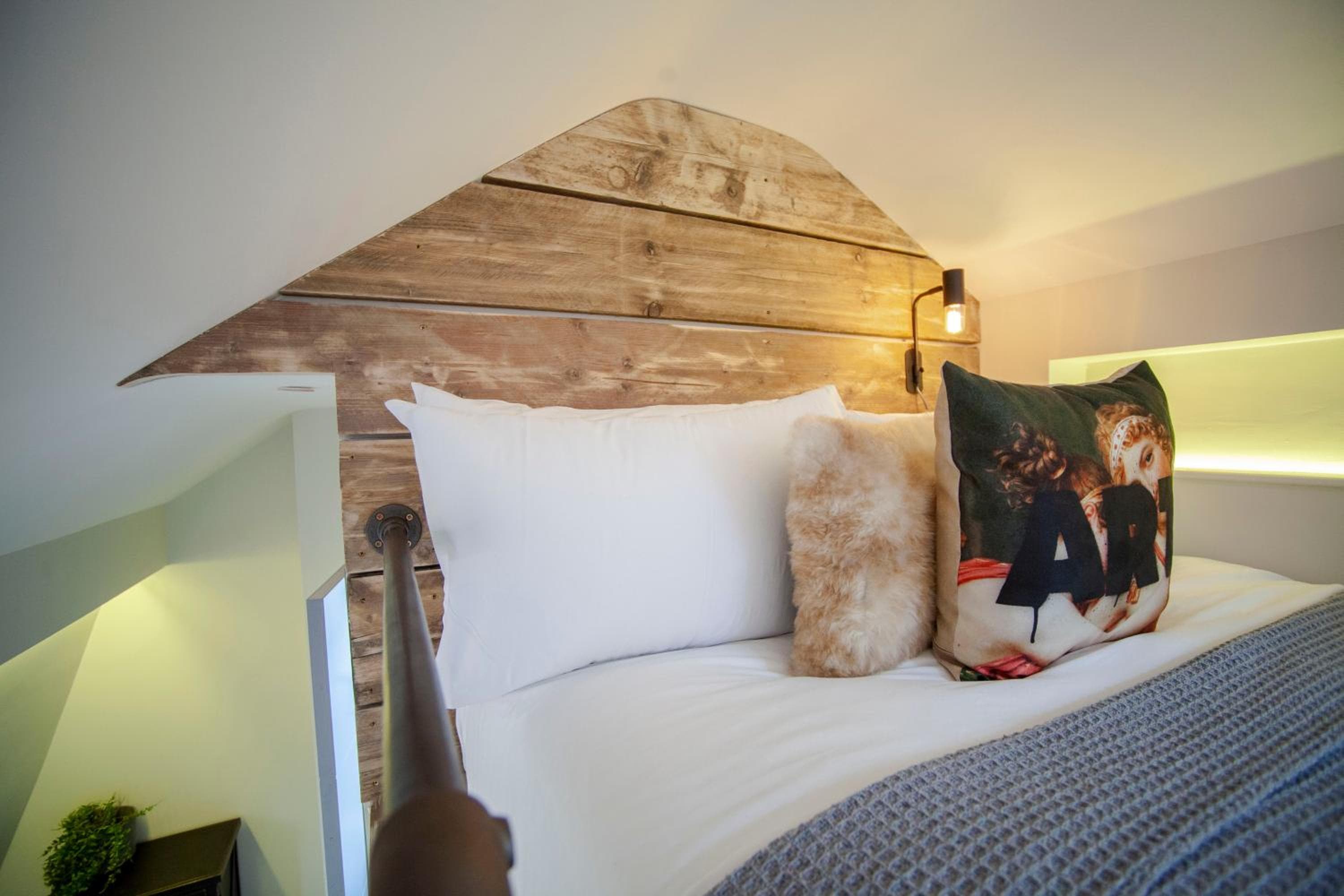 Bedroom at Higgihaus Aparthotel, Clare Street