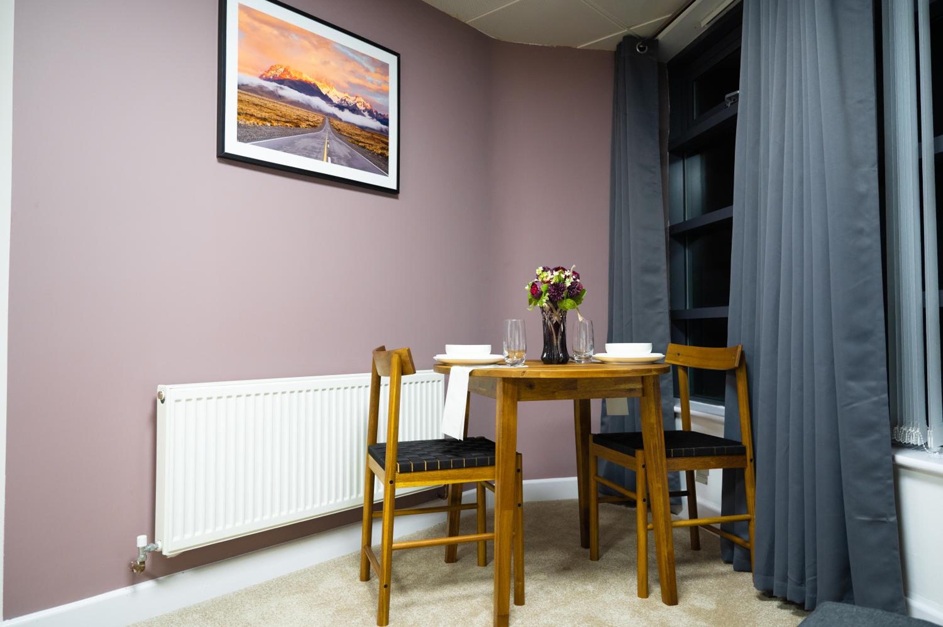Dining at Digbeth Aparthotel