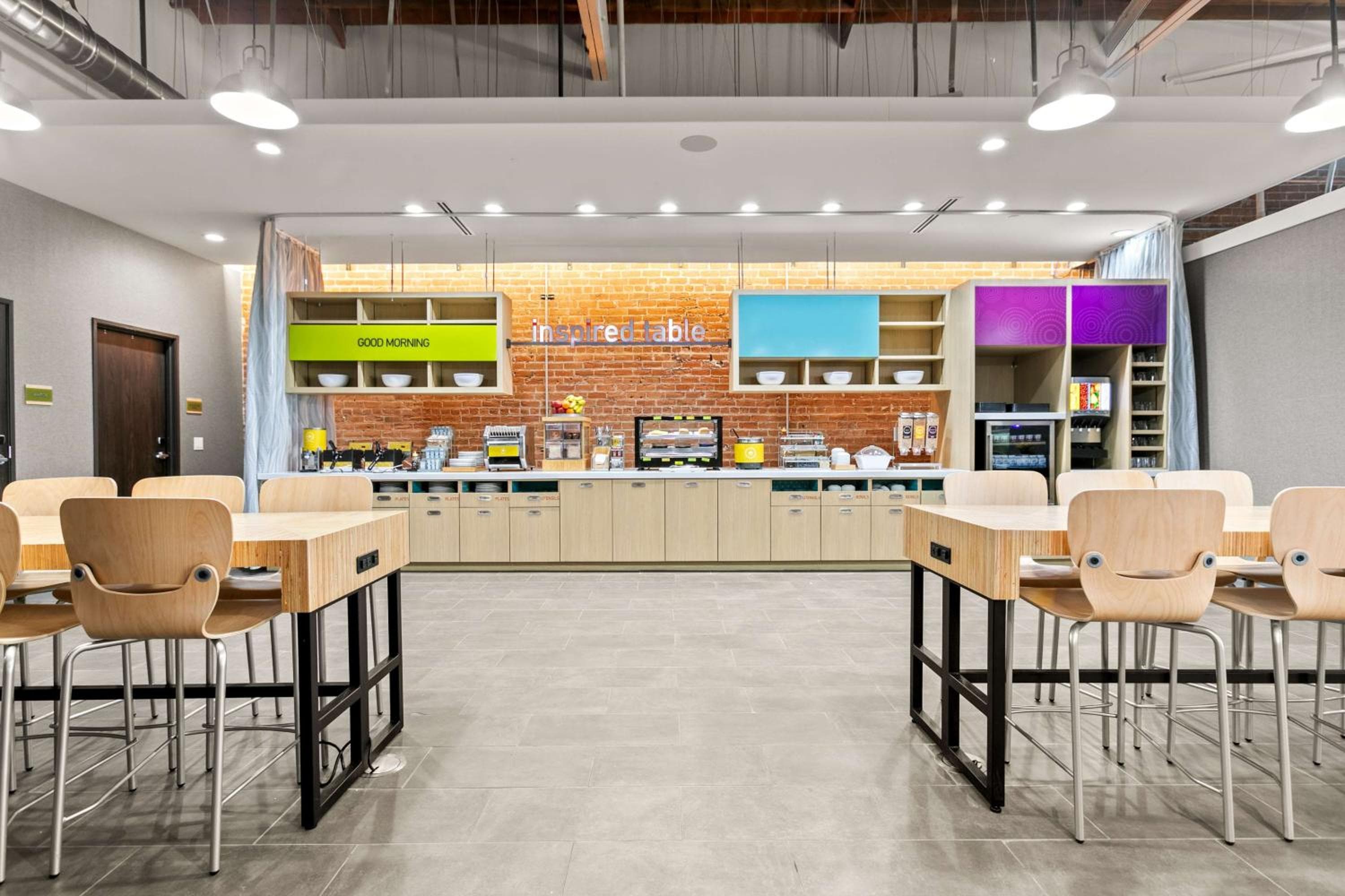 Kitchen at Home2 Suites By Hilton Phoenix Downtown