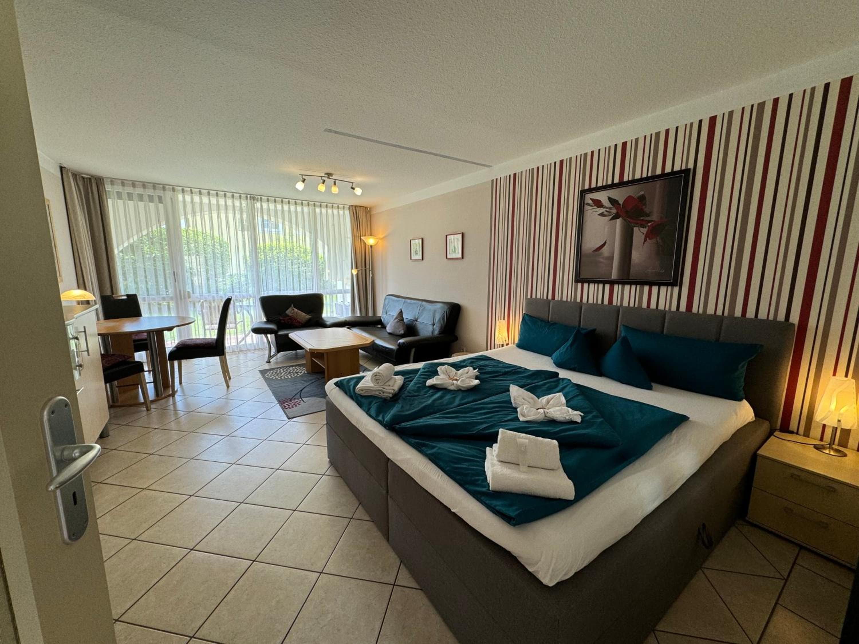 Bedroom at Schloss Kirchham Appartement - & Wellnessanlage