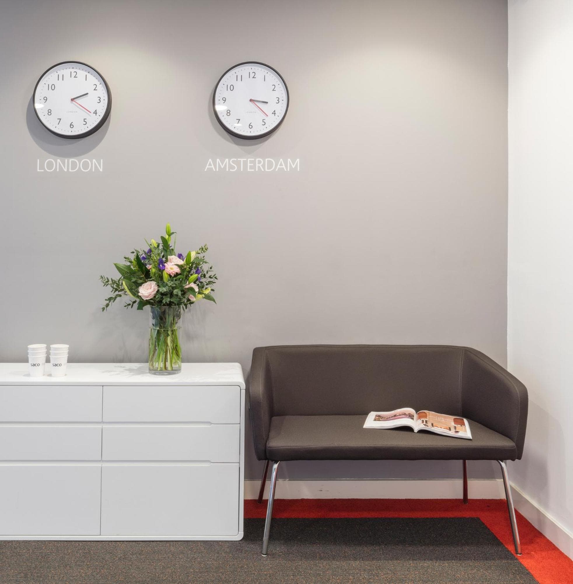 Recepcion & lobby at SACO Holborn – Lamb’s Conduit St