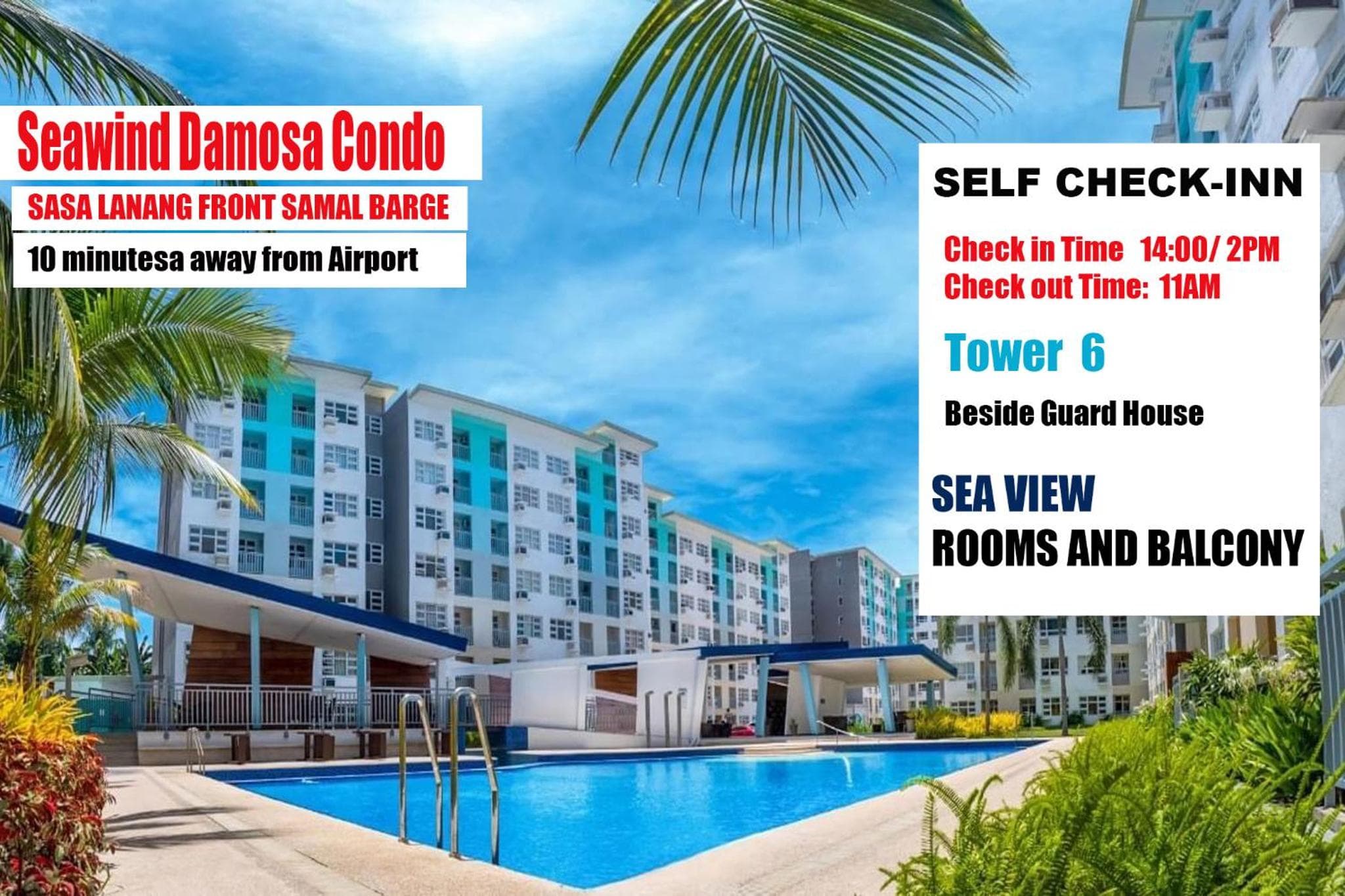 4th- Sea View of Seawind Condominium, Davao City