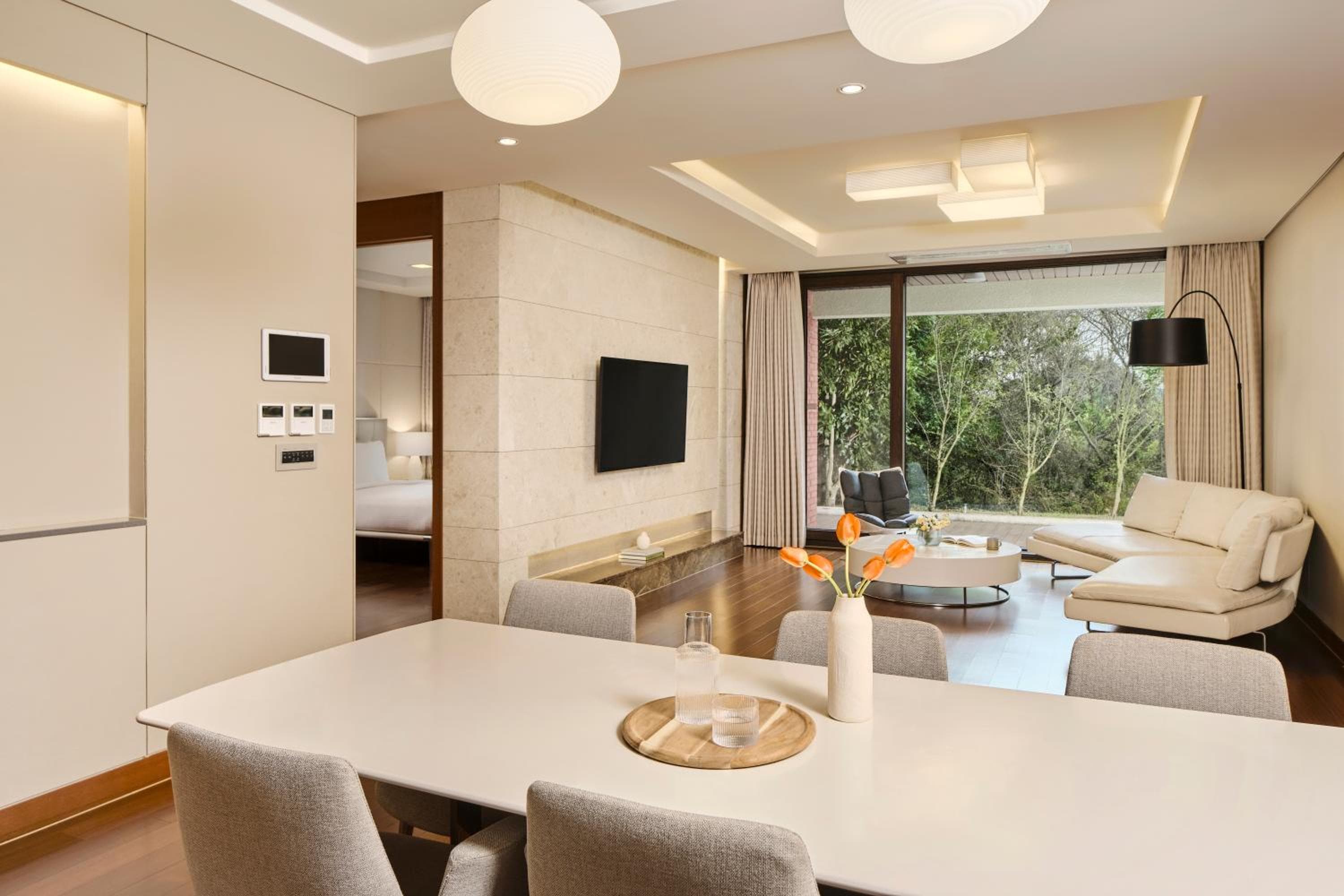Hotel room at Somerset Jeju Shinhwa World