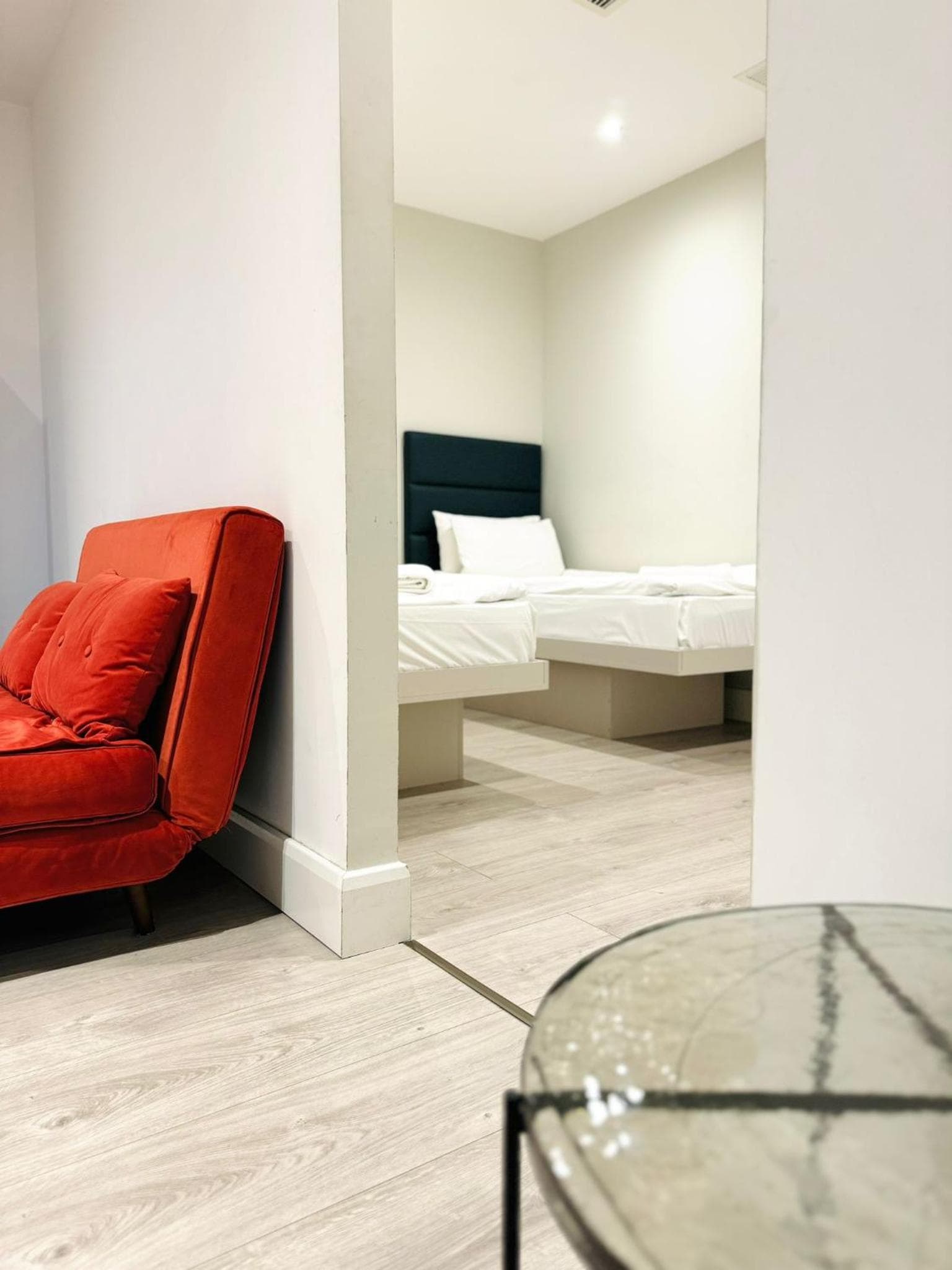 Hotel room at Victoria Studios