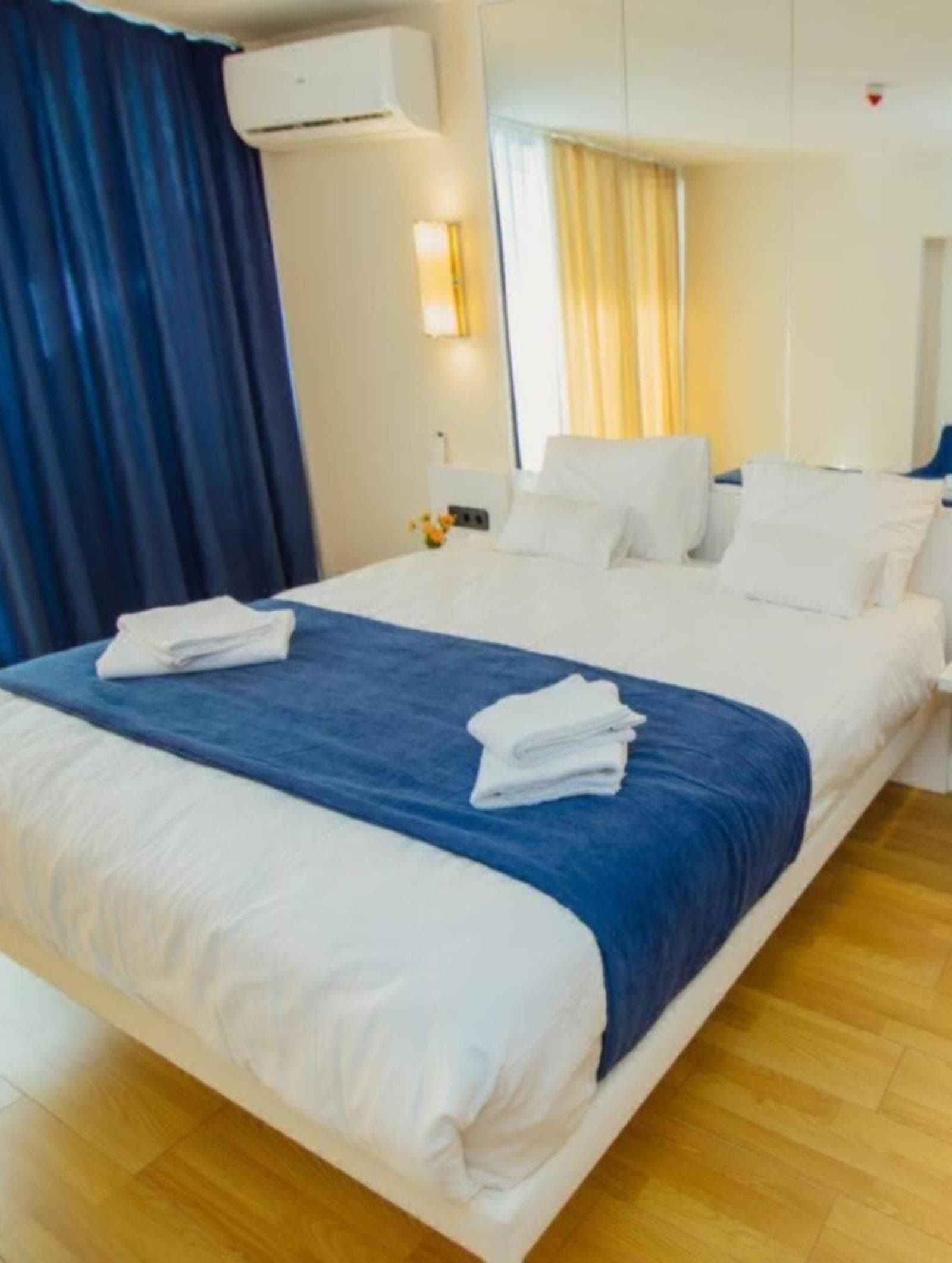 Hotel room at Chic Coastal Escape Aparthotel Overlooking Batumi's Shores
