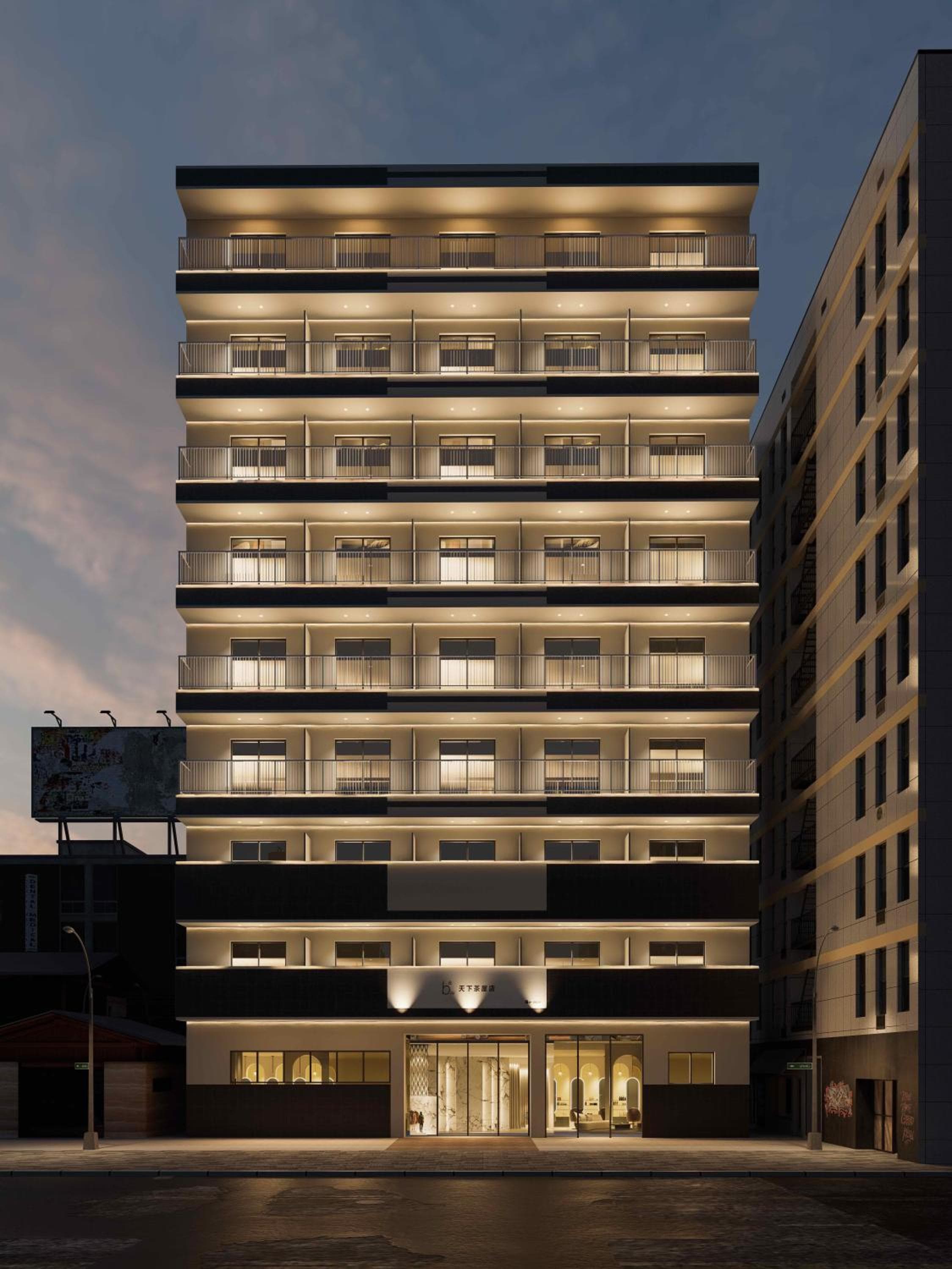 Building at b&天下茶屋店