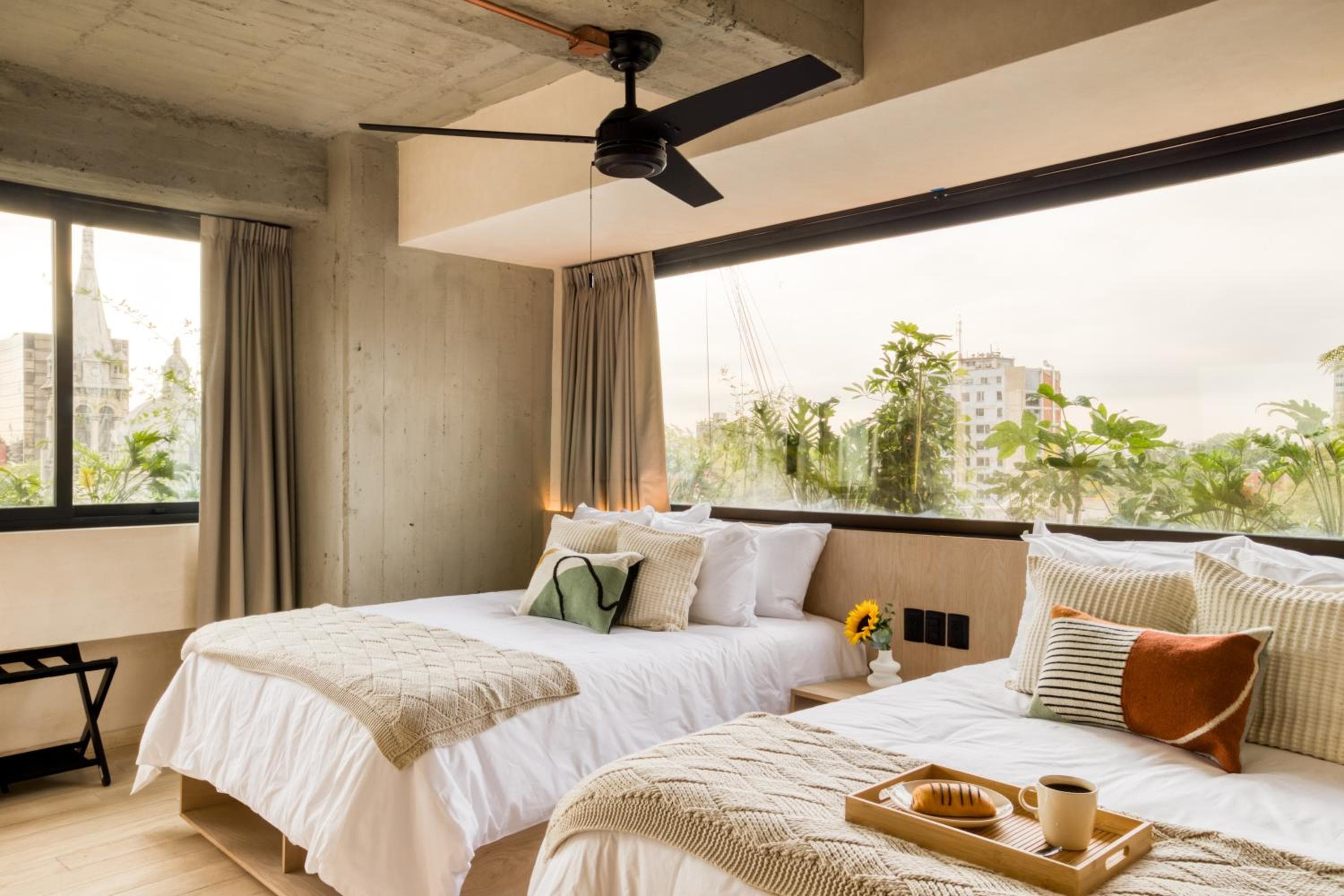 Hotel room at Caliza Roma Residences by Tasman