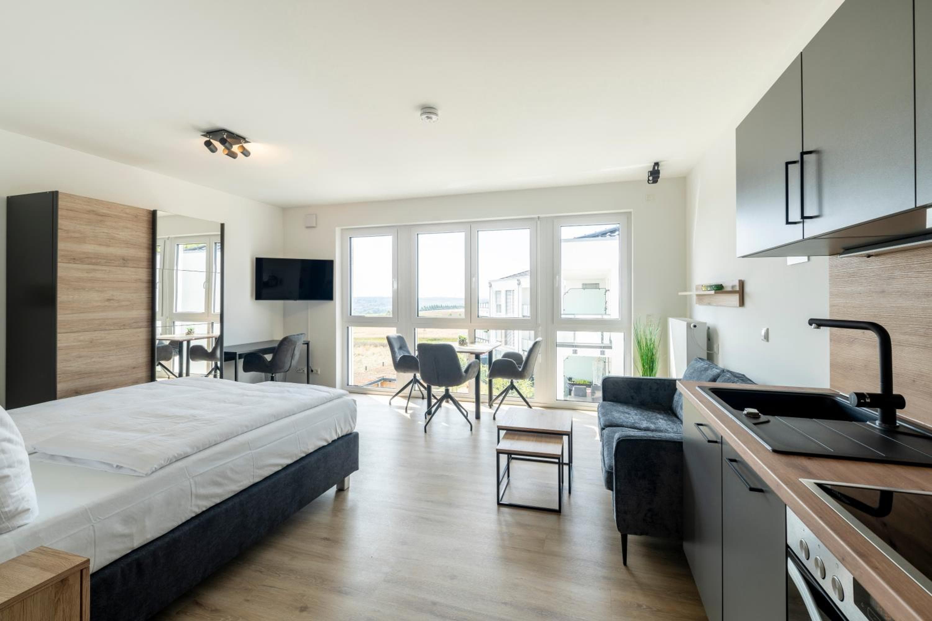 Hotel room at VR-Serviced Apartments Würzburg