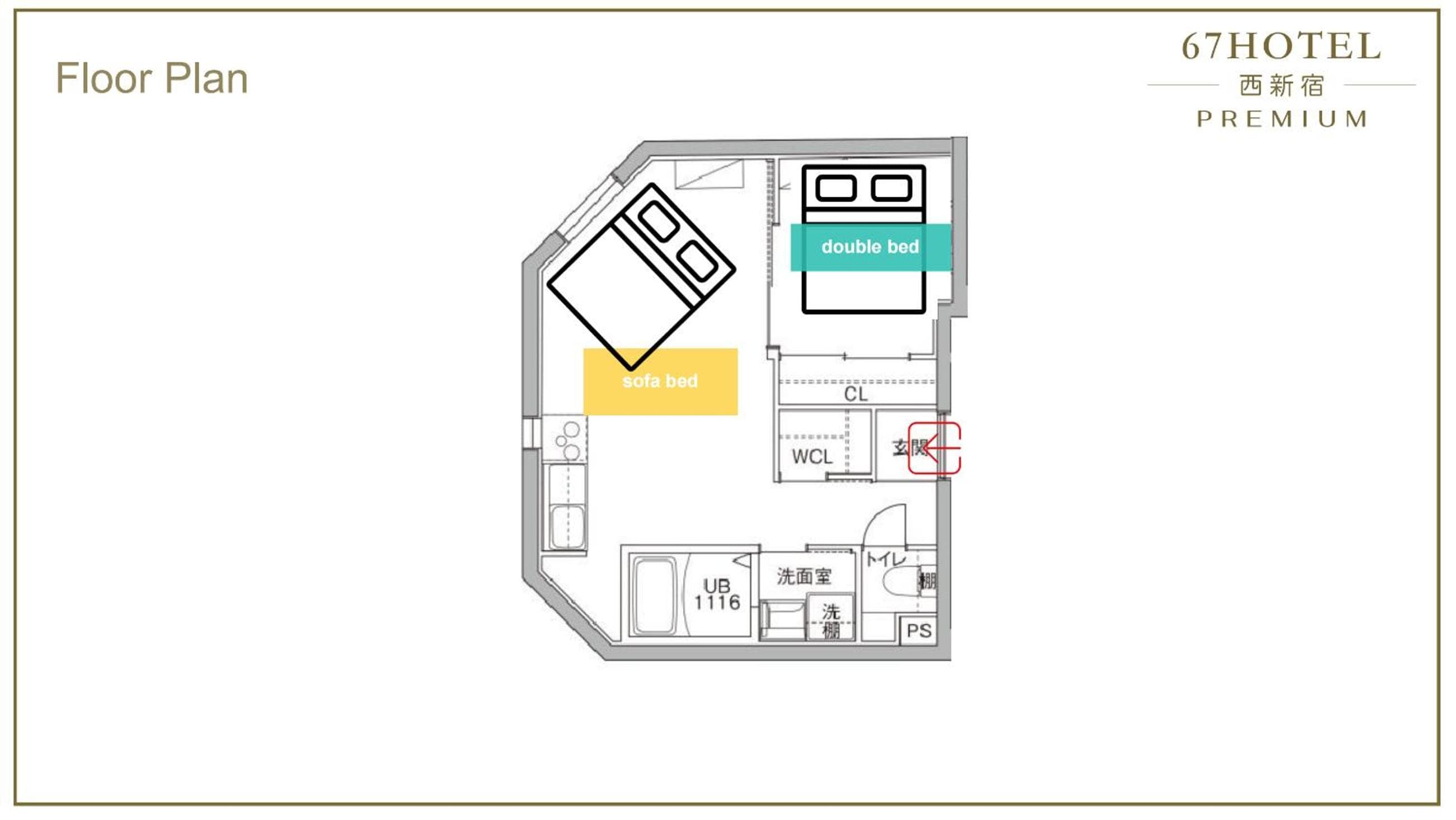 67 Apt Nishishinjuku Premium, Tokyo, photo 6