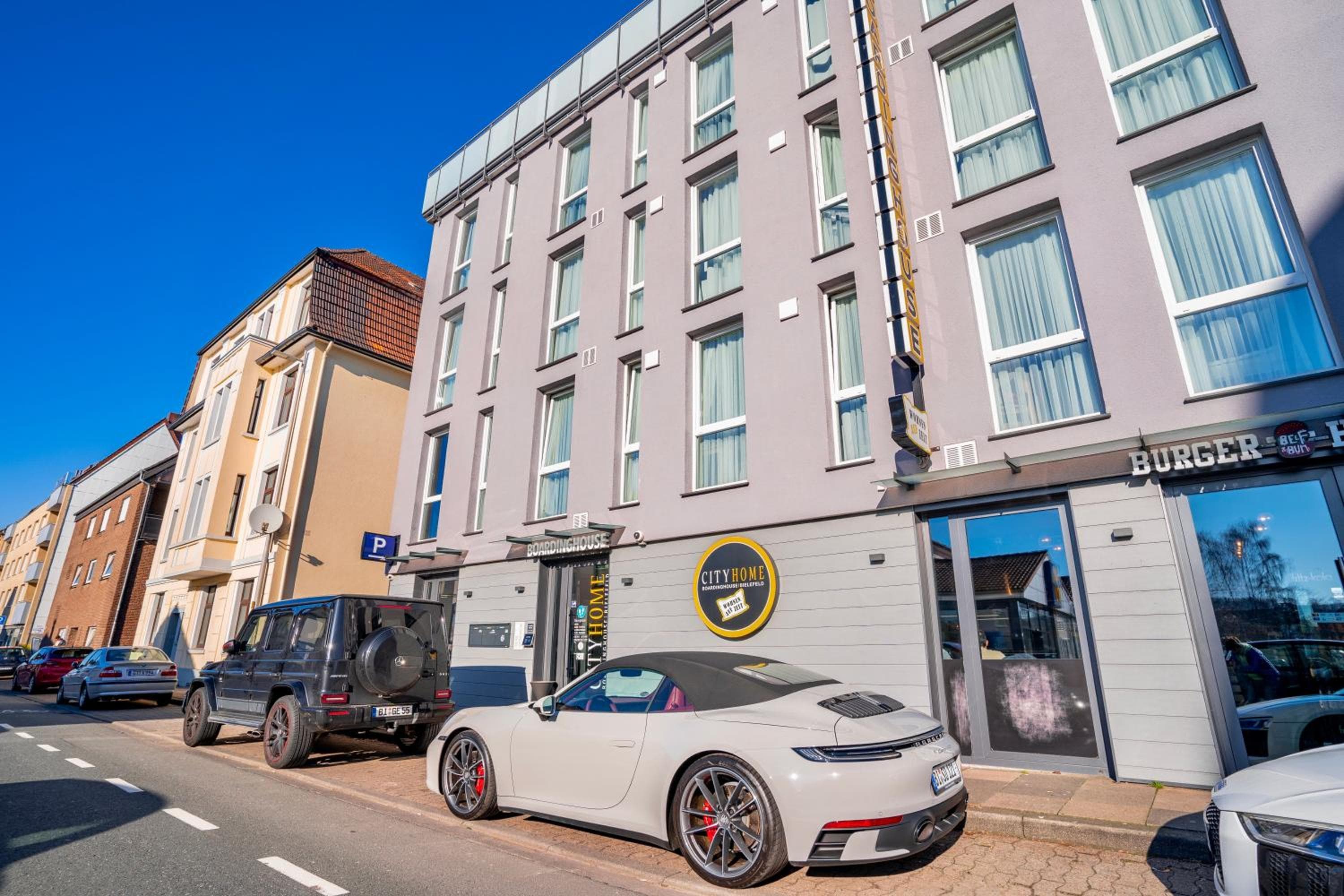 Boardinghouse City Home - Living, Bielefeld