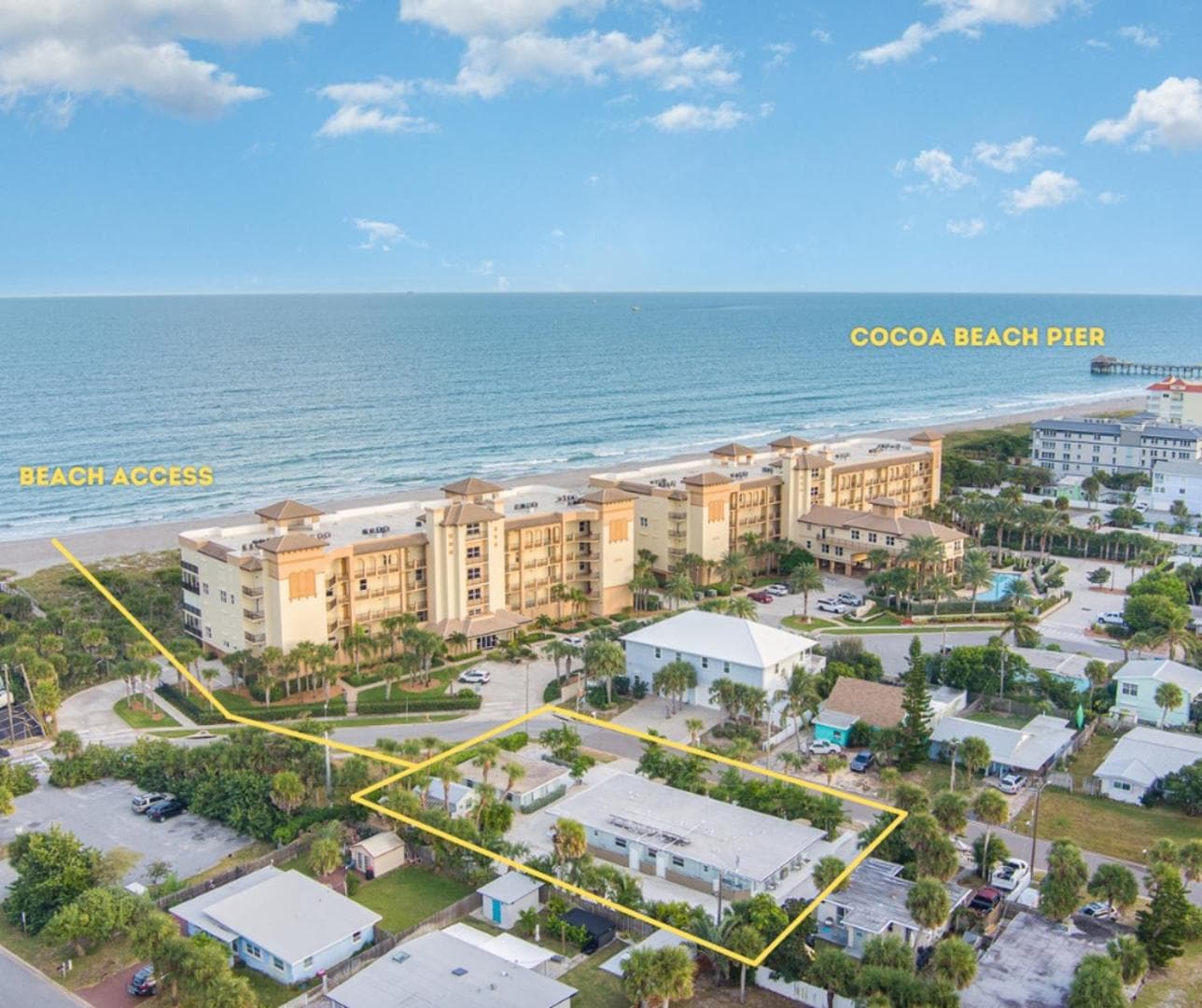 Boutique Vacation Rental Complex at Beach, Cocoa Beach