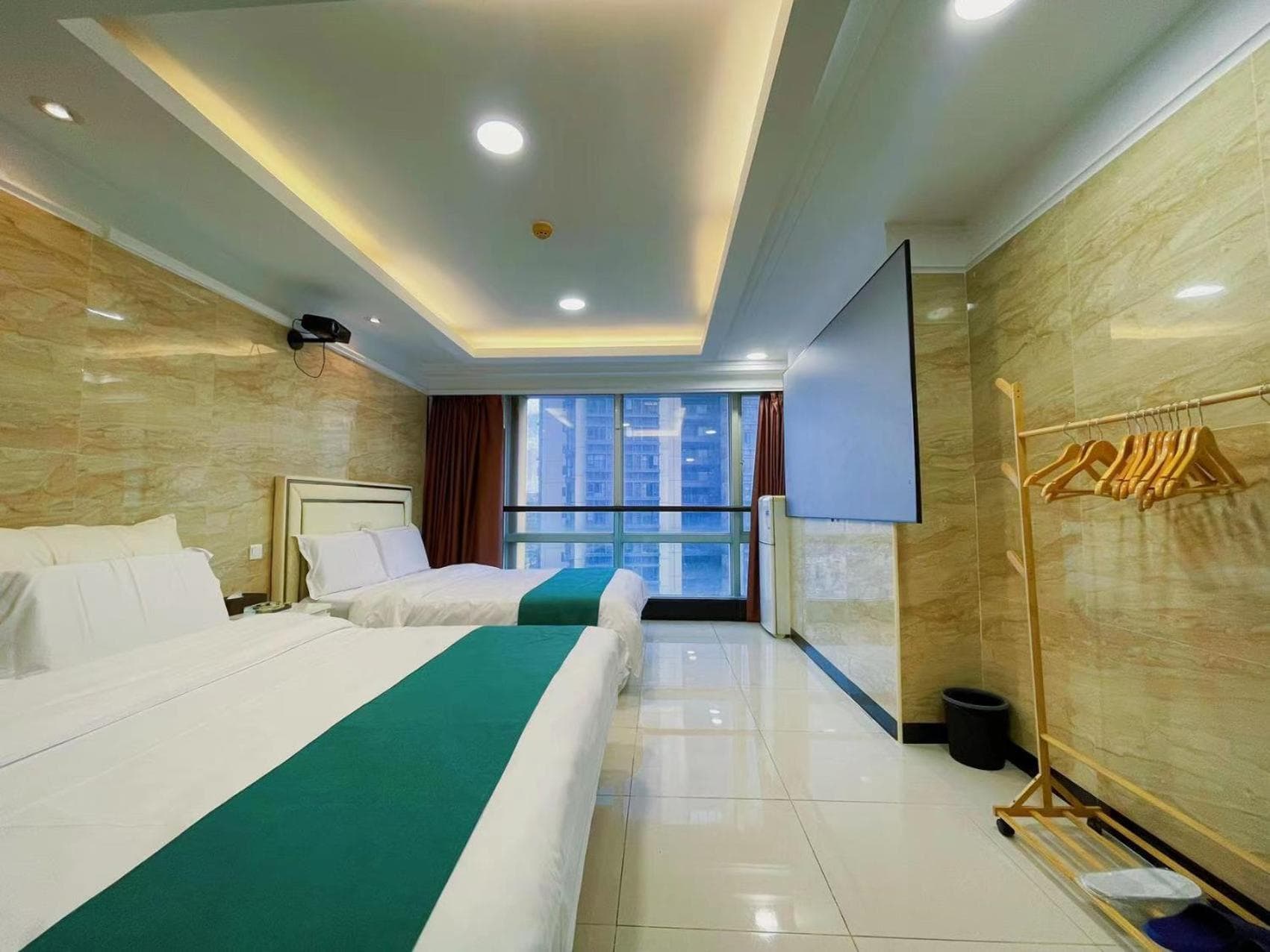 Hotel room at Youlejia Projection Apartment Guangzhou Beijing Road Pedestrian Street Branch