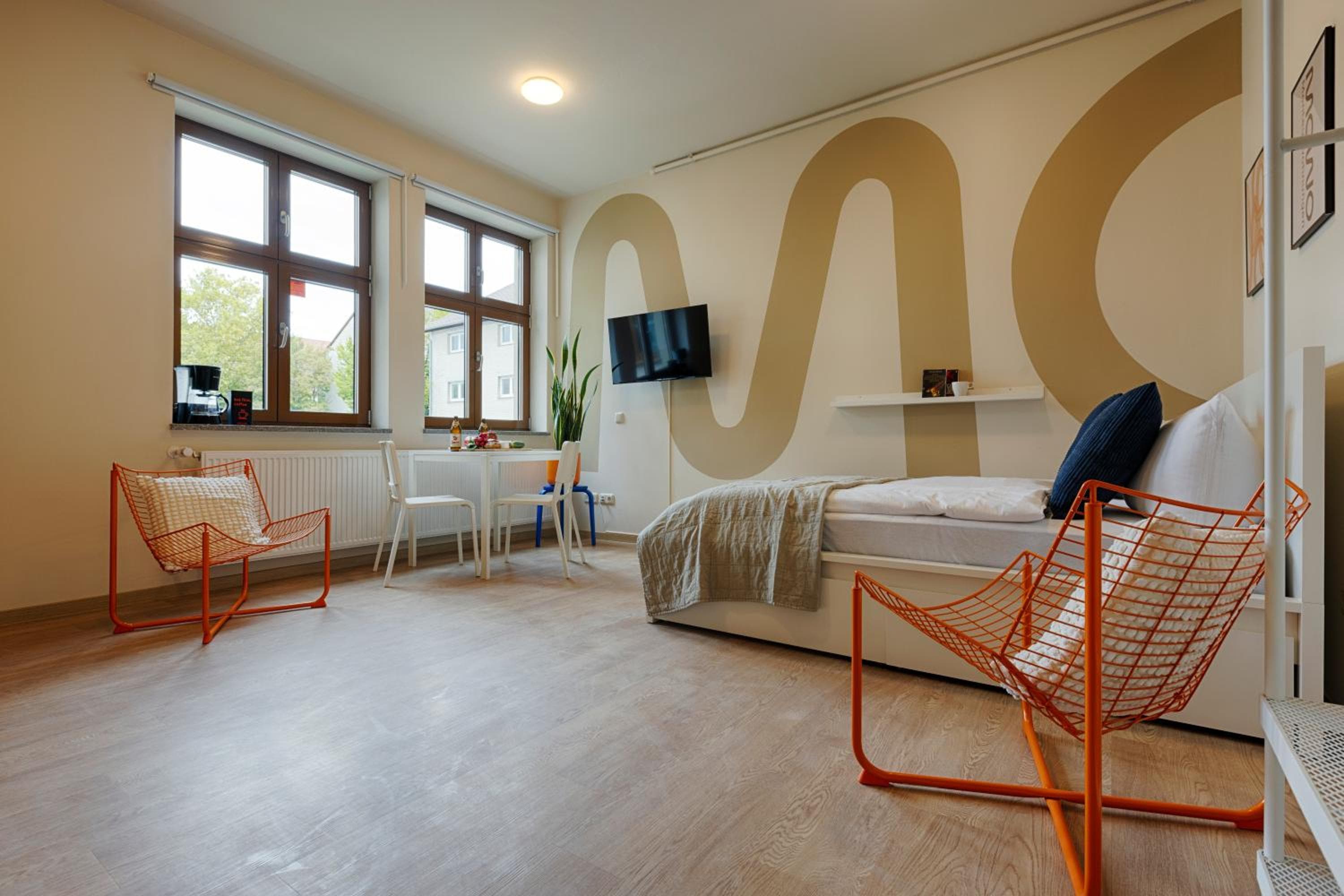 Hotel room at MOWO ConneKT - Monteurwohnungen in Kitzingen