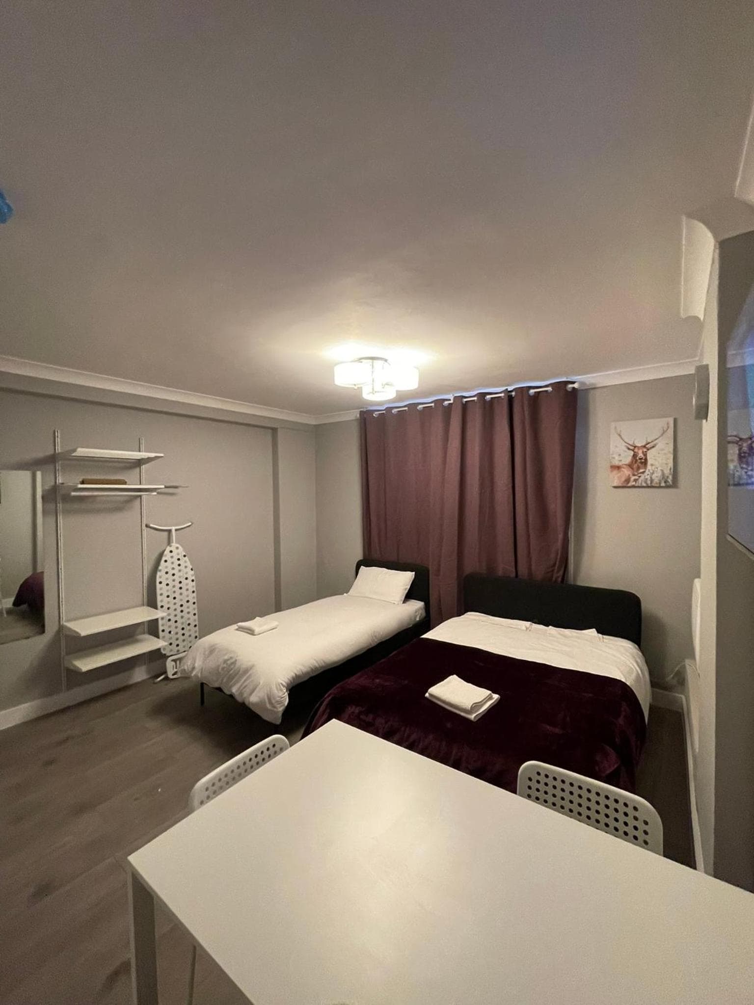 Hotel room at Westminster Inn